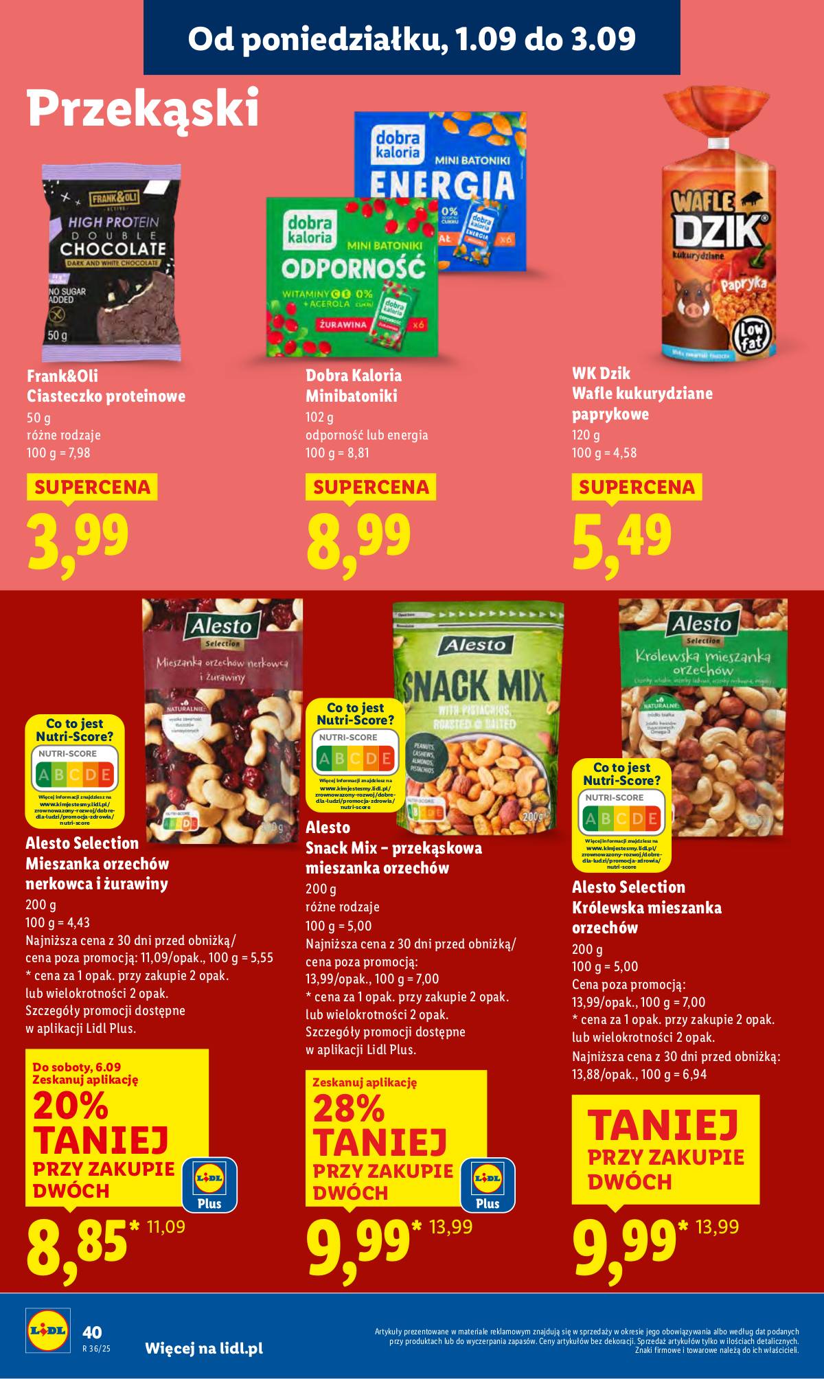 Lidl Lenkija - OFERTA WAŻNA OD 1.09 DO 3.09 46 puslapis