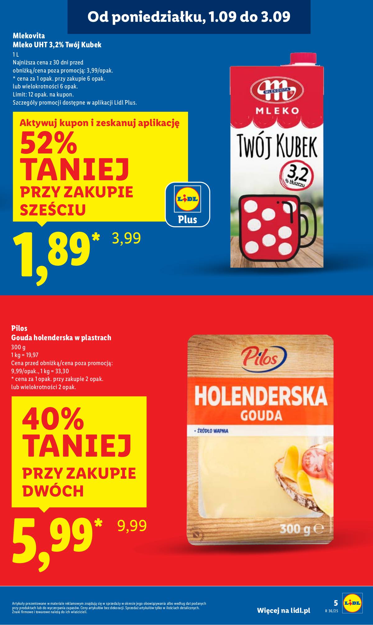 Lidl Lenkija - OFERTA WAŻNA OD 1.09 DO 3.09 5 puslapis