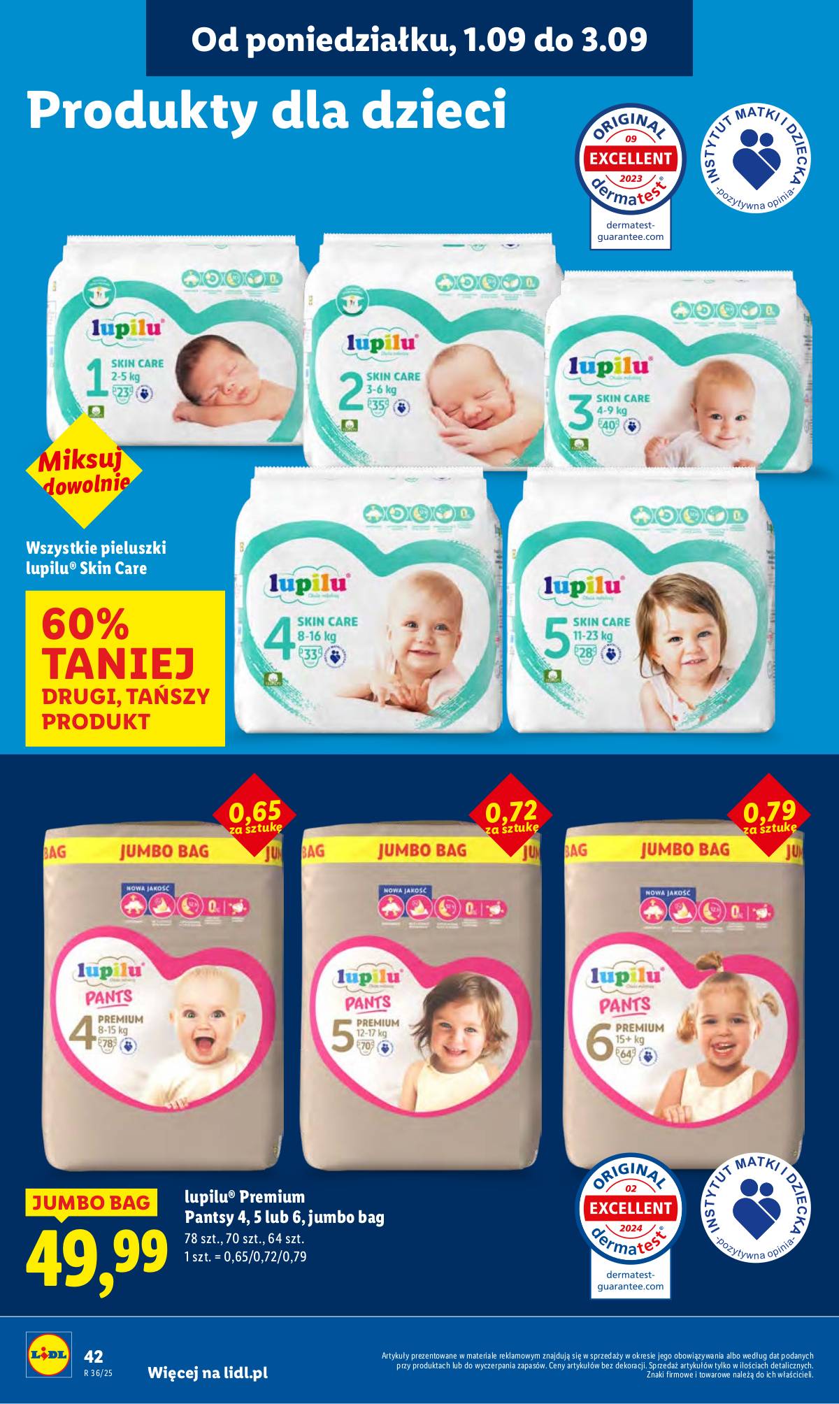 Lidl Lenkija - OFERTA WAŻNA OD 1.09 DO 3.09 50 puslapis