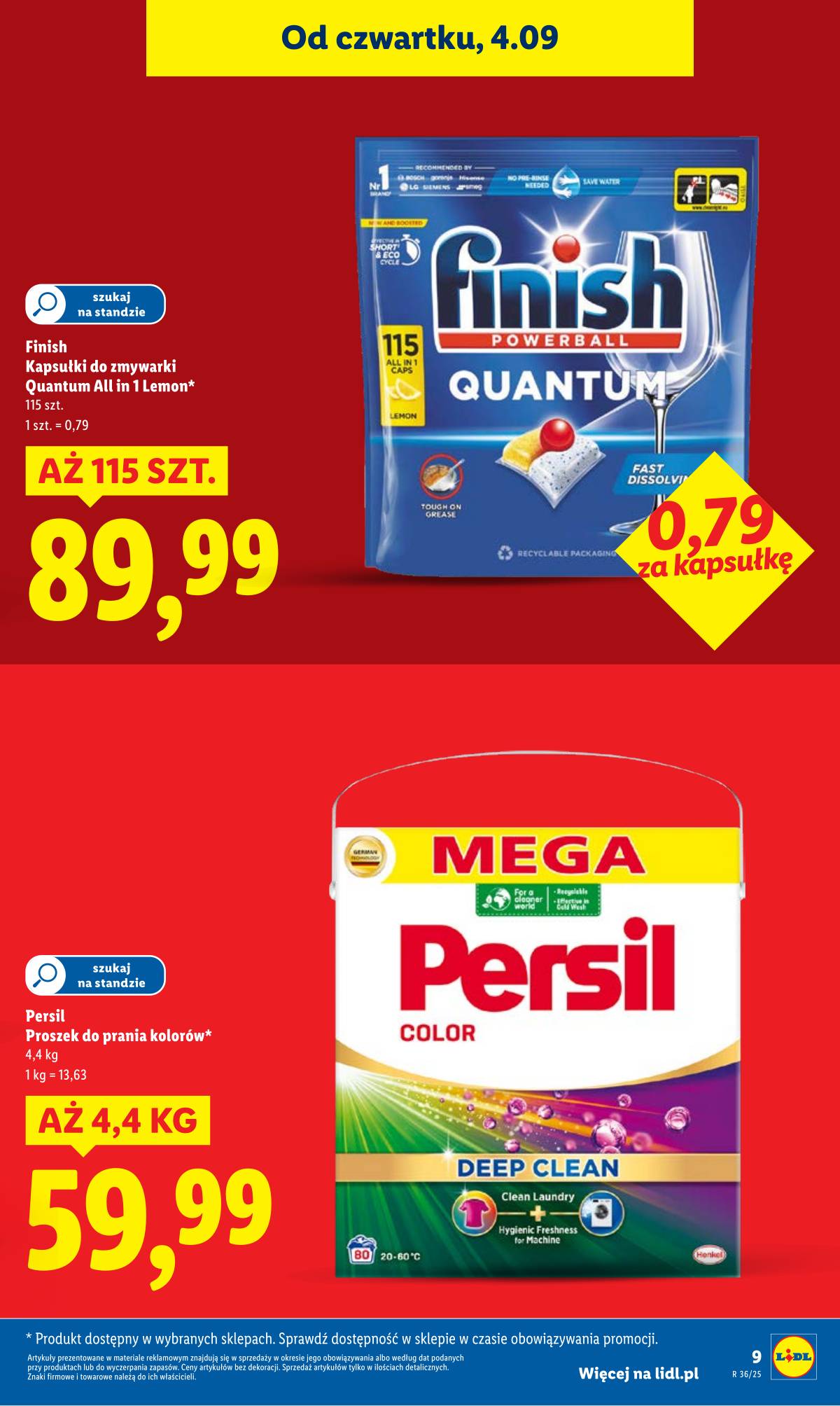 Lidl Lenkija - OFERTA WAŻNA 4.09 DO 6.09 11 puslapis