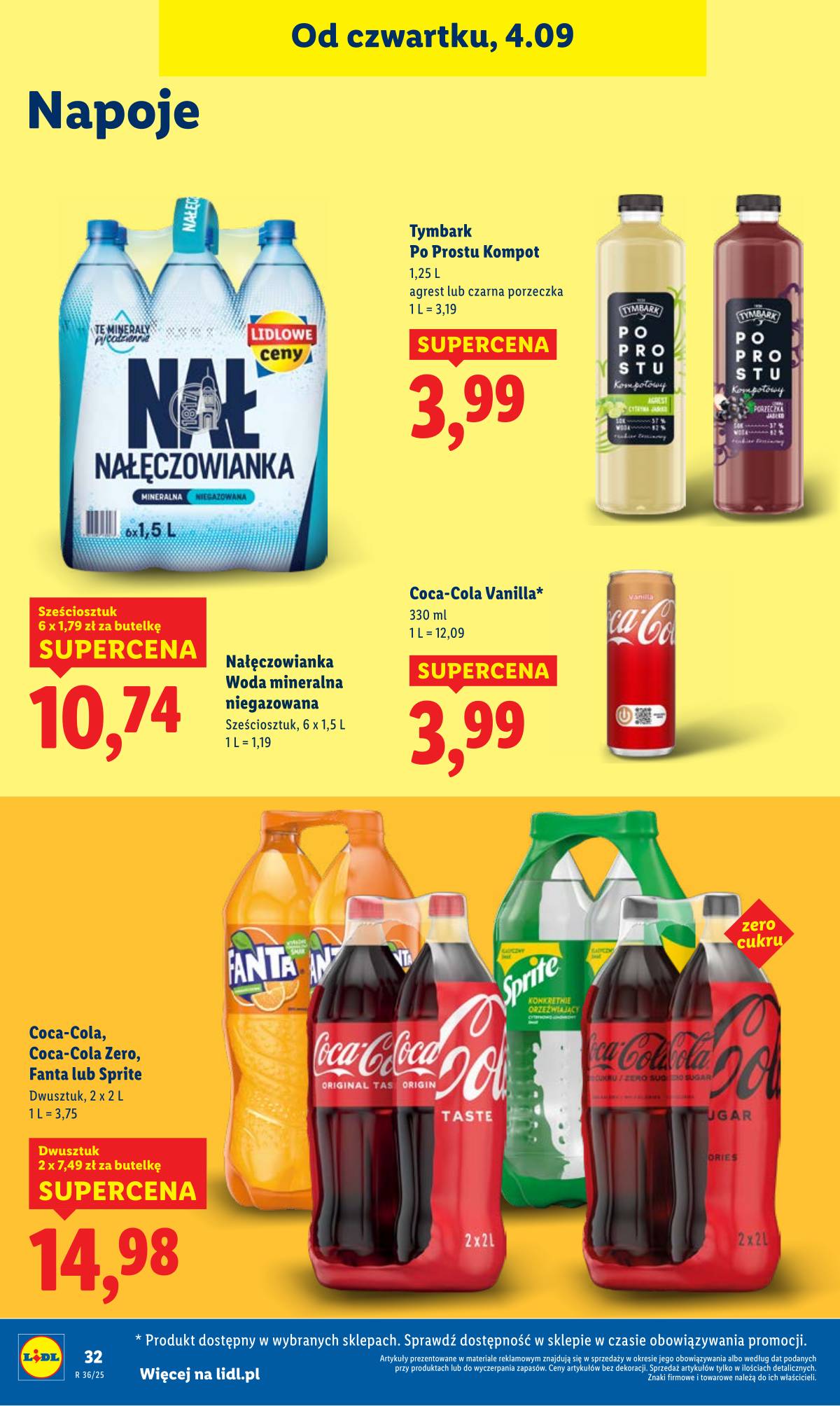 Lidl Lenkija - OFERTA WAŻNA 4.09 DO 6.09 40 puslapis