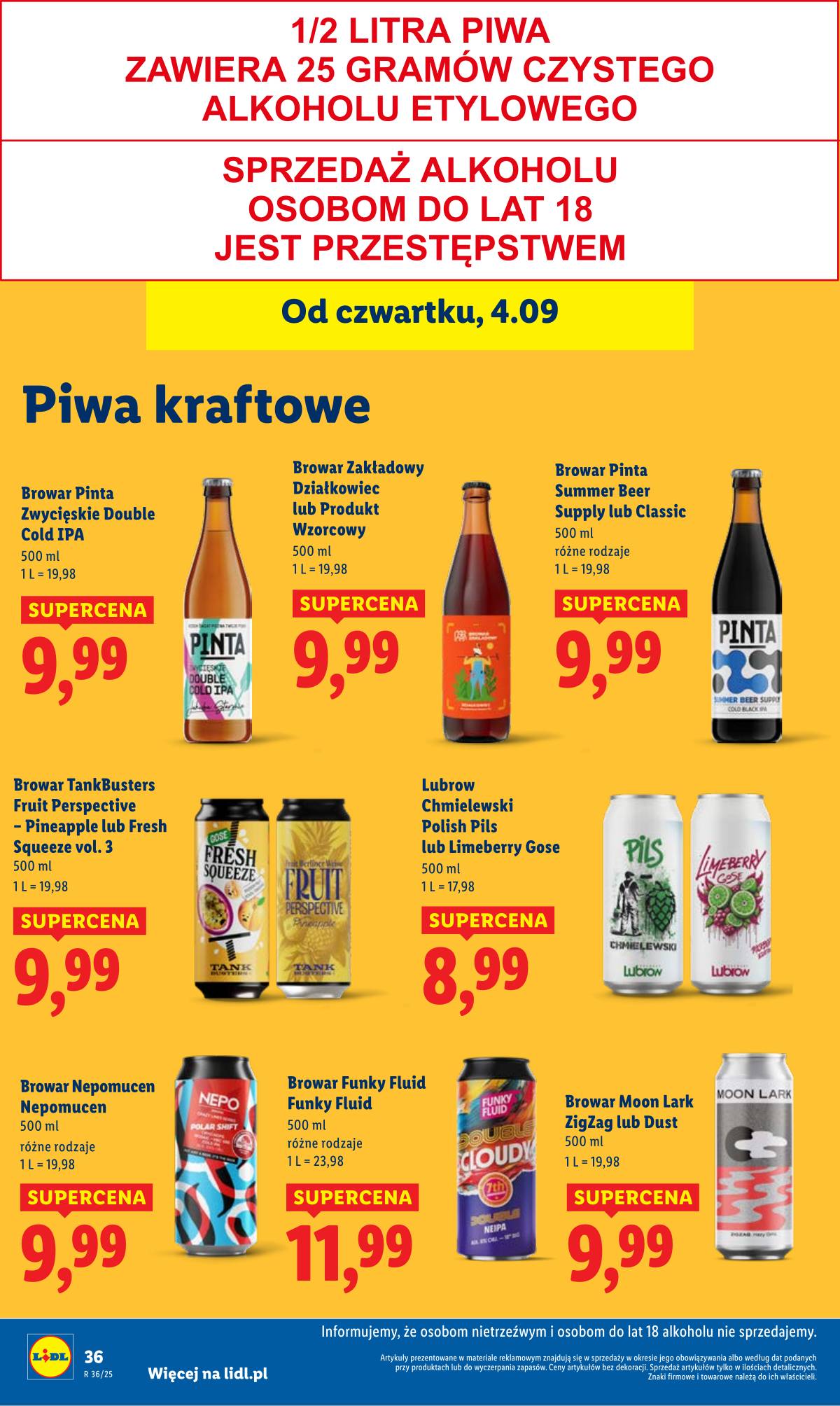 Lidl Lenkija - OFERTA WAŻNA 4.09 DO 6.09 46 puslapis