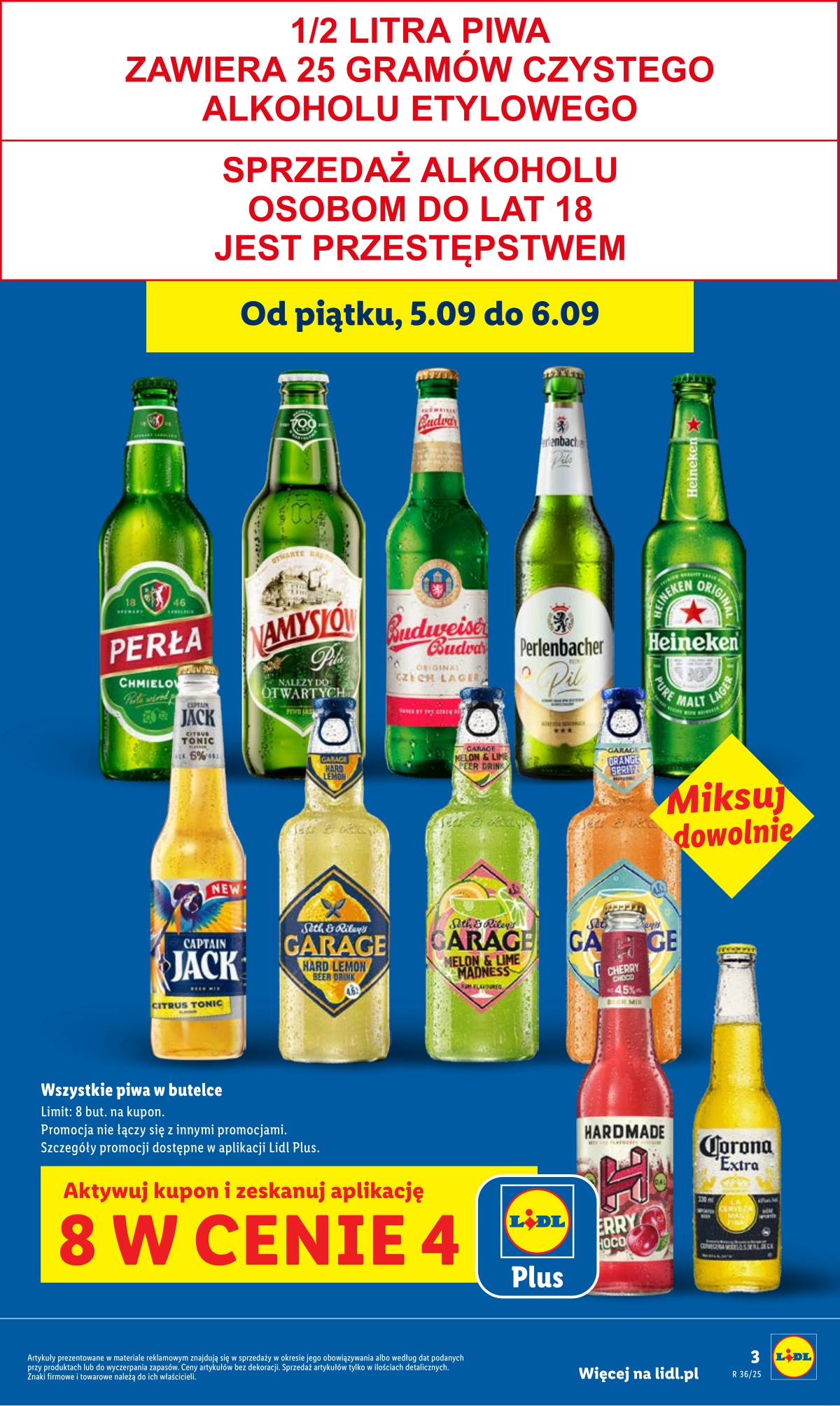 Lidl Lenkija - OFERTA WAŻNA 4.09 DO 6.09 5 puslapis