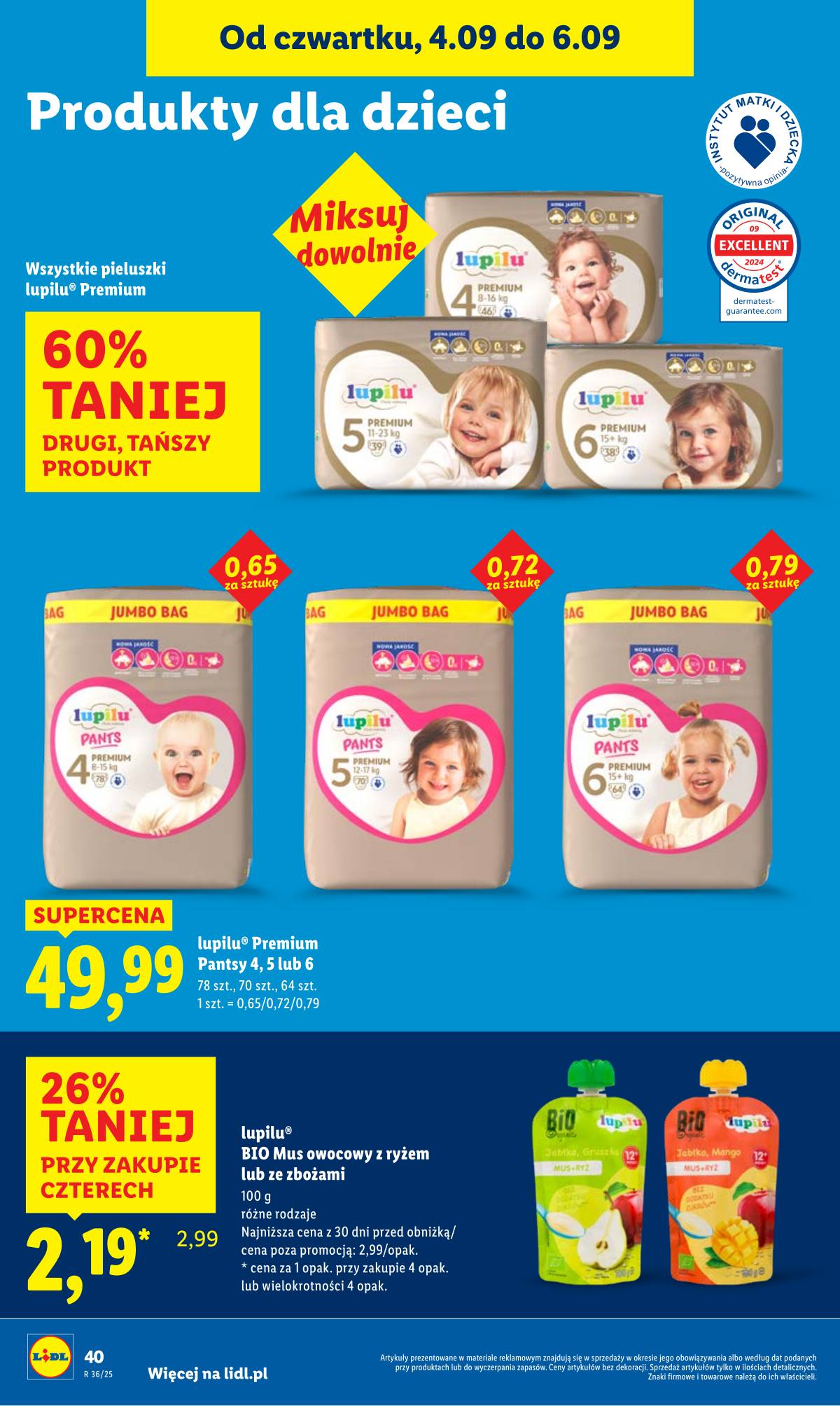 Lidl Lenkija - OFERTA WAŻNA 4.09 DO 6.09 52 puslapis