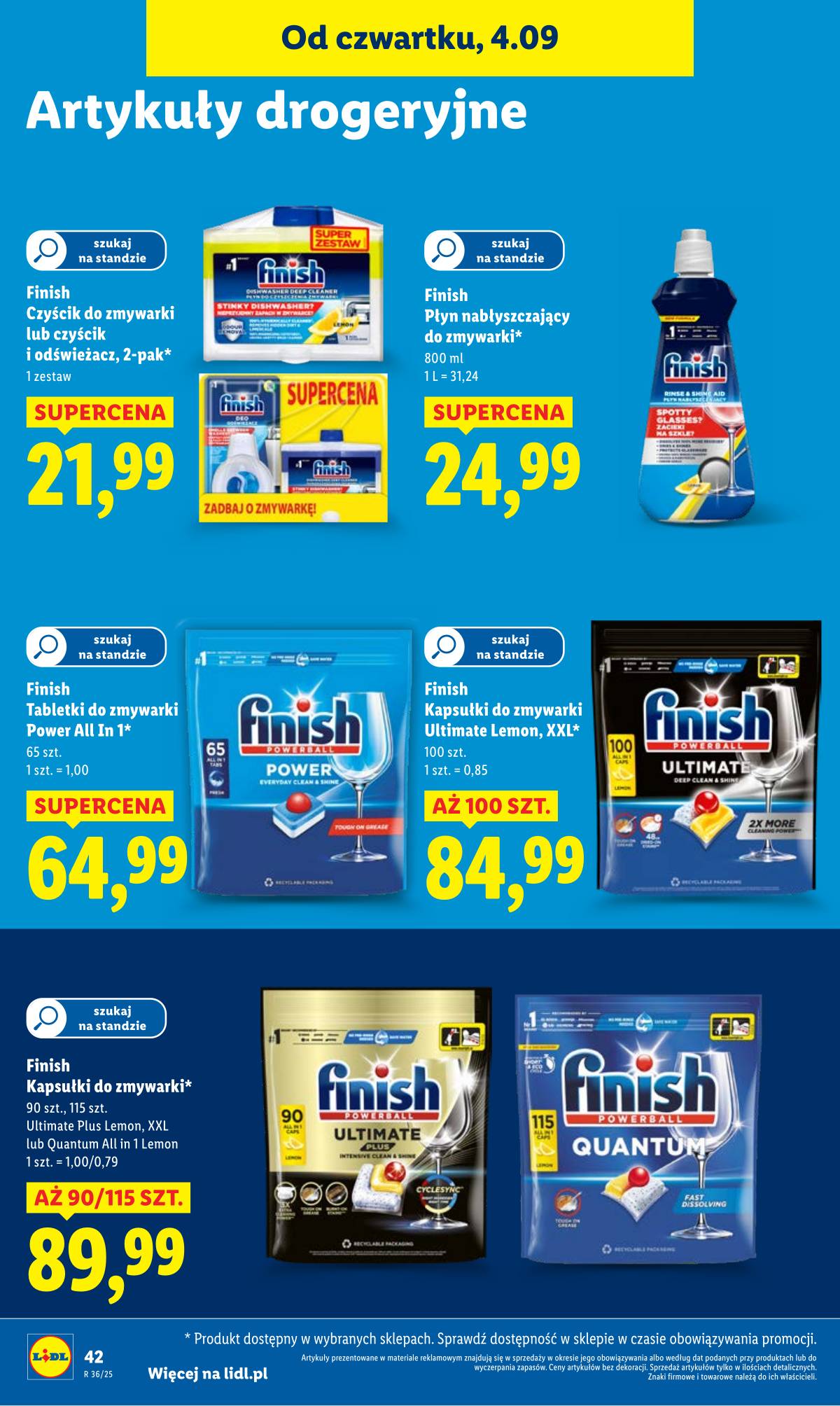 Lidl Lenkija - OFERTA WAŻNA 4.09 DO 6.09 54 puslapis