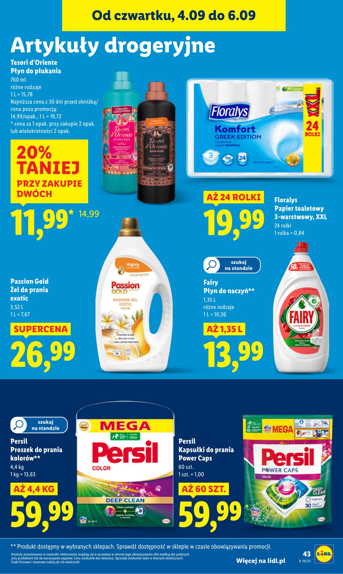 Lidl Lenkija - OFERTA WAŻNA 4.09 DO 6.09 55 puslapis
