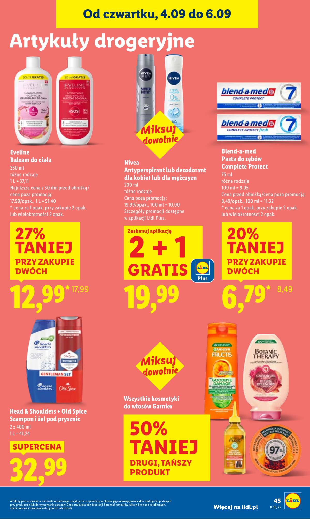Lidl Lenkija - OFERTA WAŻNA 4.09 DO 6.09 57 puslapis