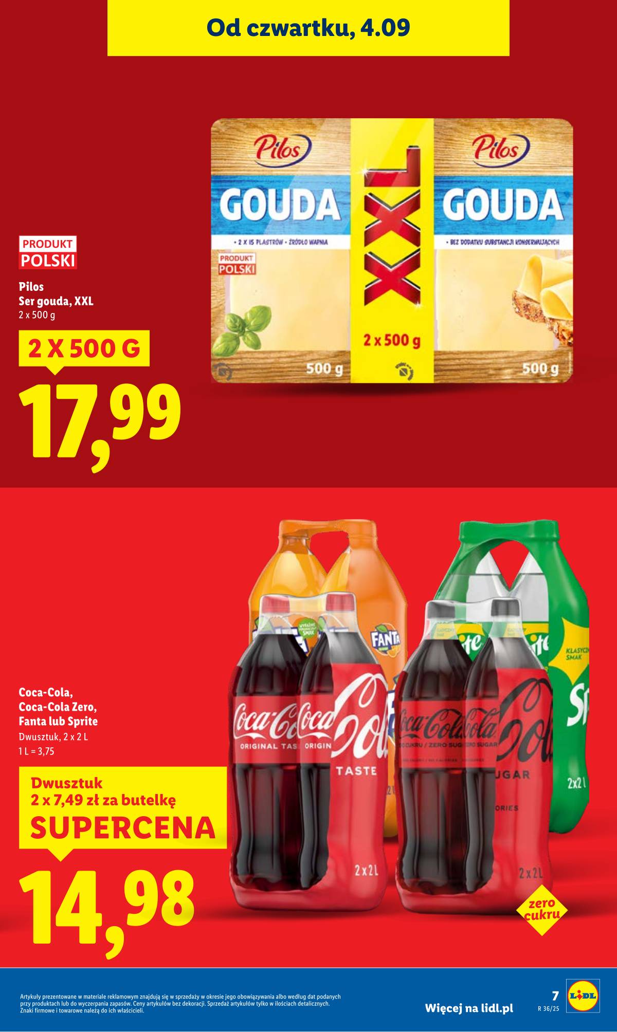 Lidl Lenkija - OFERTA WAŻNA 4.09 DO 6.09 9 puslapis