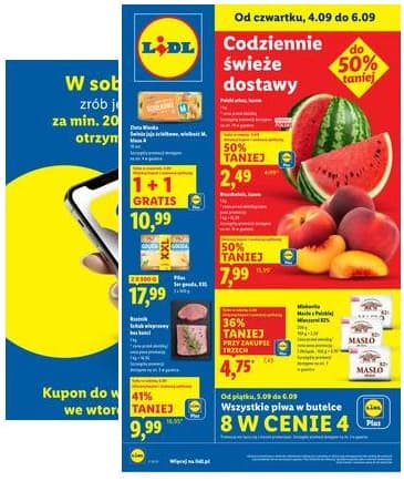 Lidl Lenkija - OFERTA WAŻNA 4.09 do 6.09 2025-09-04 – 2025-09-06