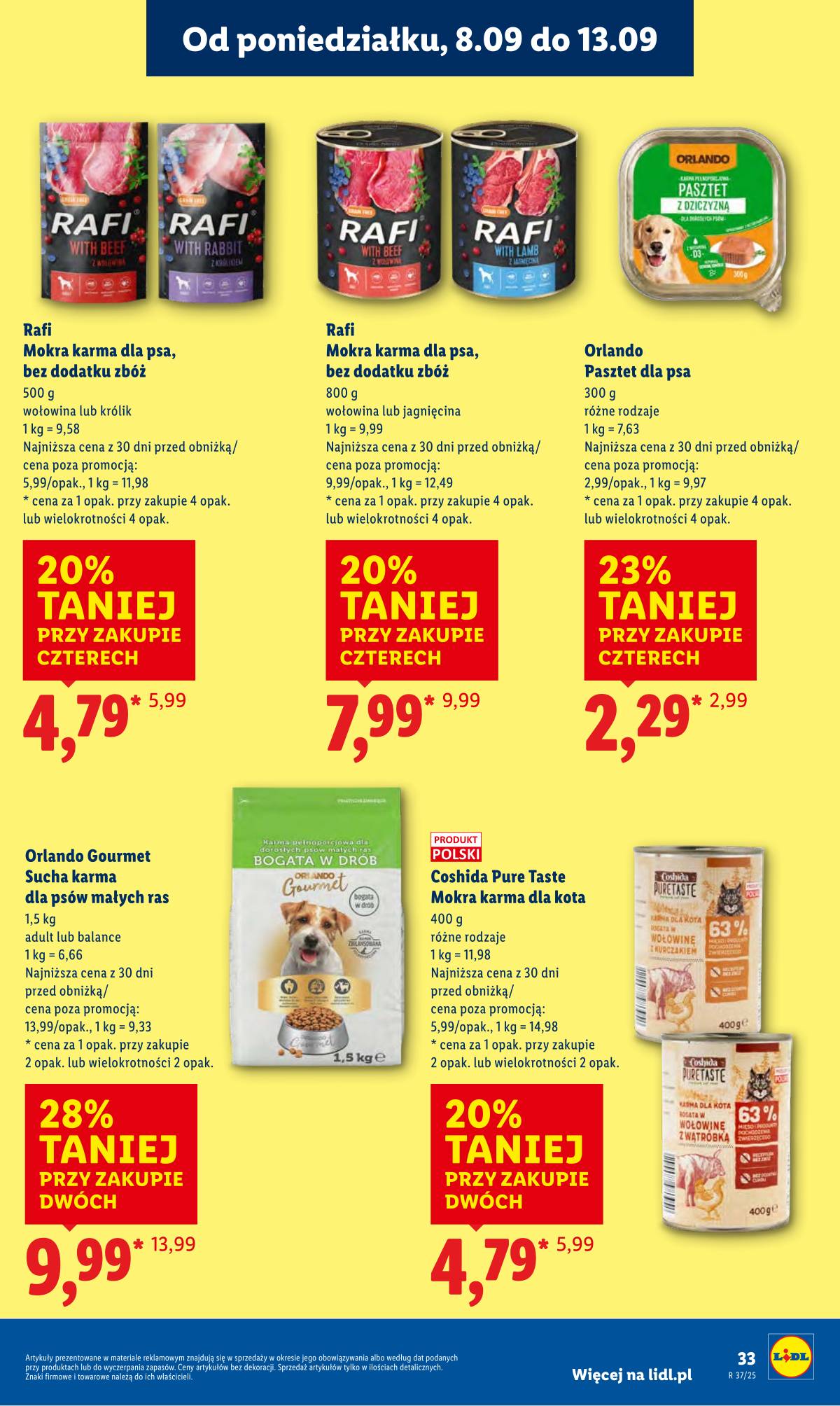 Lidl Lenkija - OFERTA WAŻNA OD 8.09 DO 10.09 35 puslapis