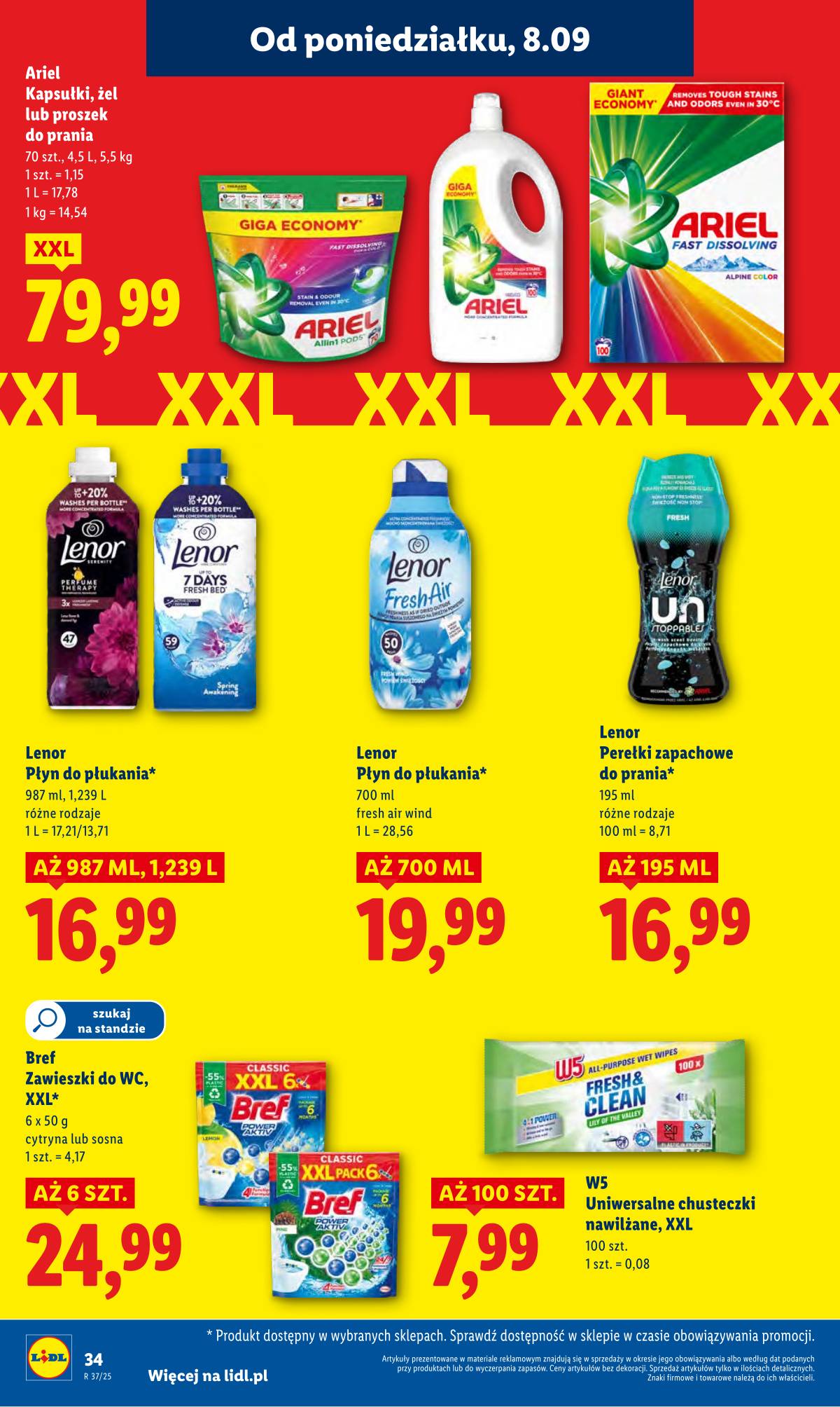 Lidl Lenkija - OFERTA WAŻNA OD 8.09 DO 10.09 36 puslapis