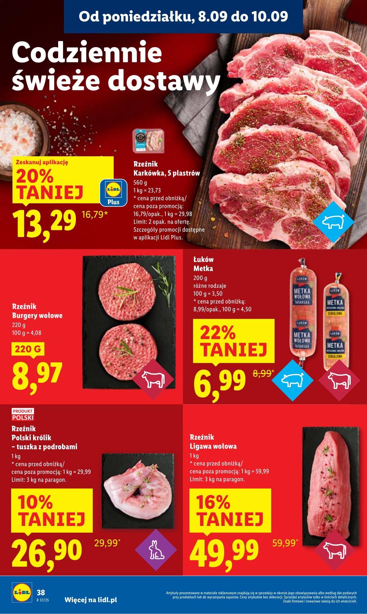 Lidl Lenkija - OFERTA WAŻNA OD 8.09 DO 10.09 40 puslapis