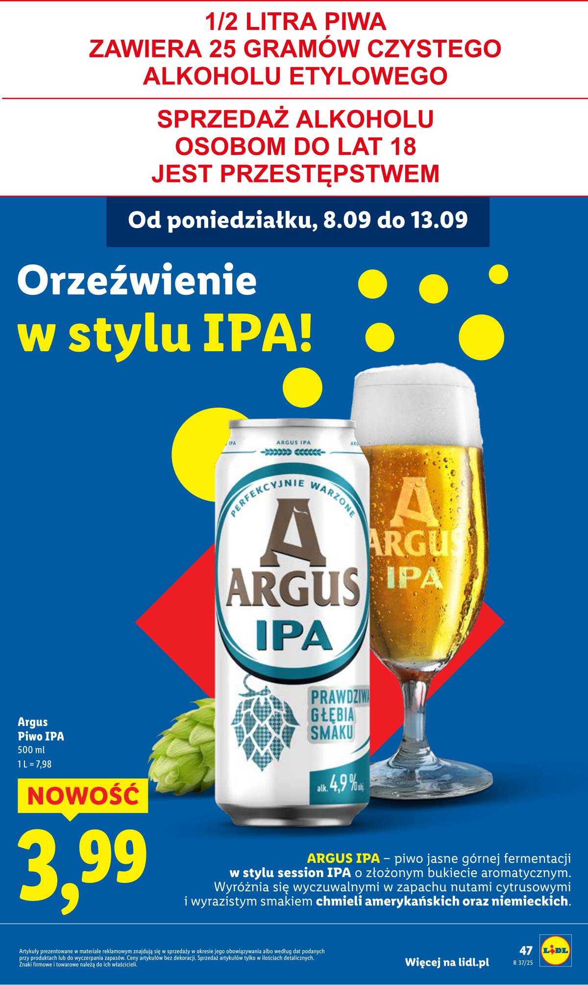 Lidl Lenkija - OFERTA WAŻNA OD 8.09 DO 10.09 51 puslapis