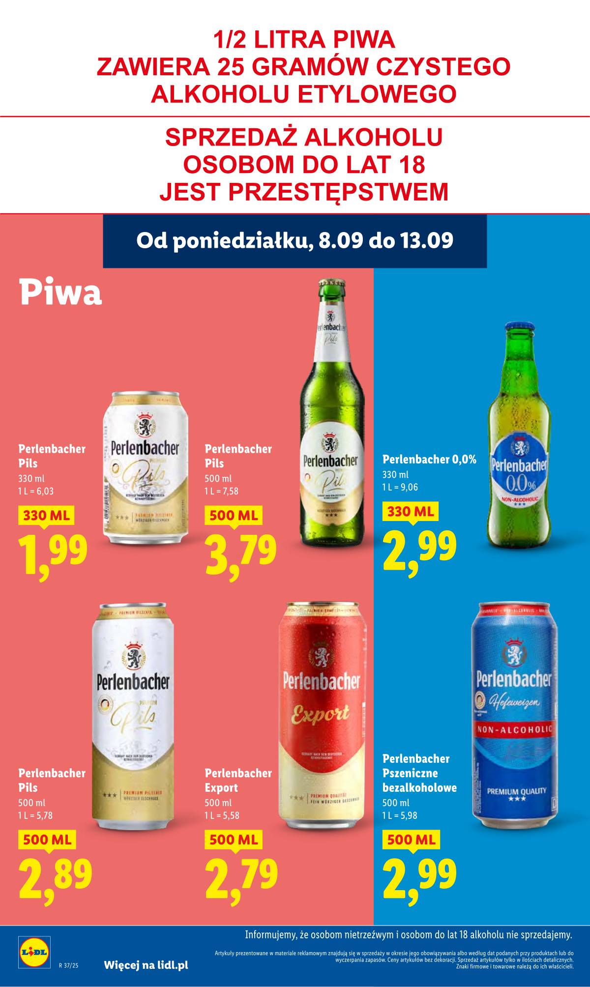 Lidl Lenkija - OFERTA WAŻNA OD 8.09 DO 10.09 52 puslapis