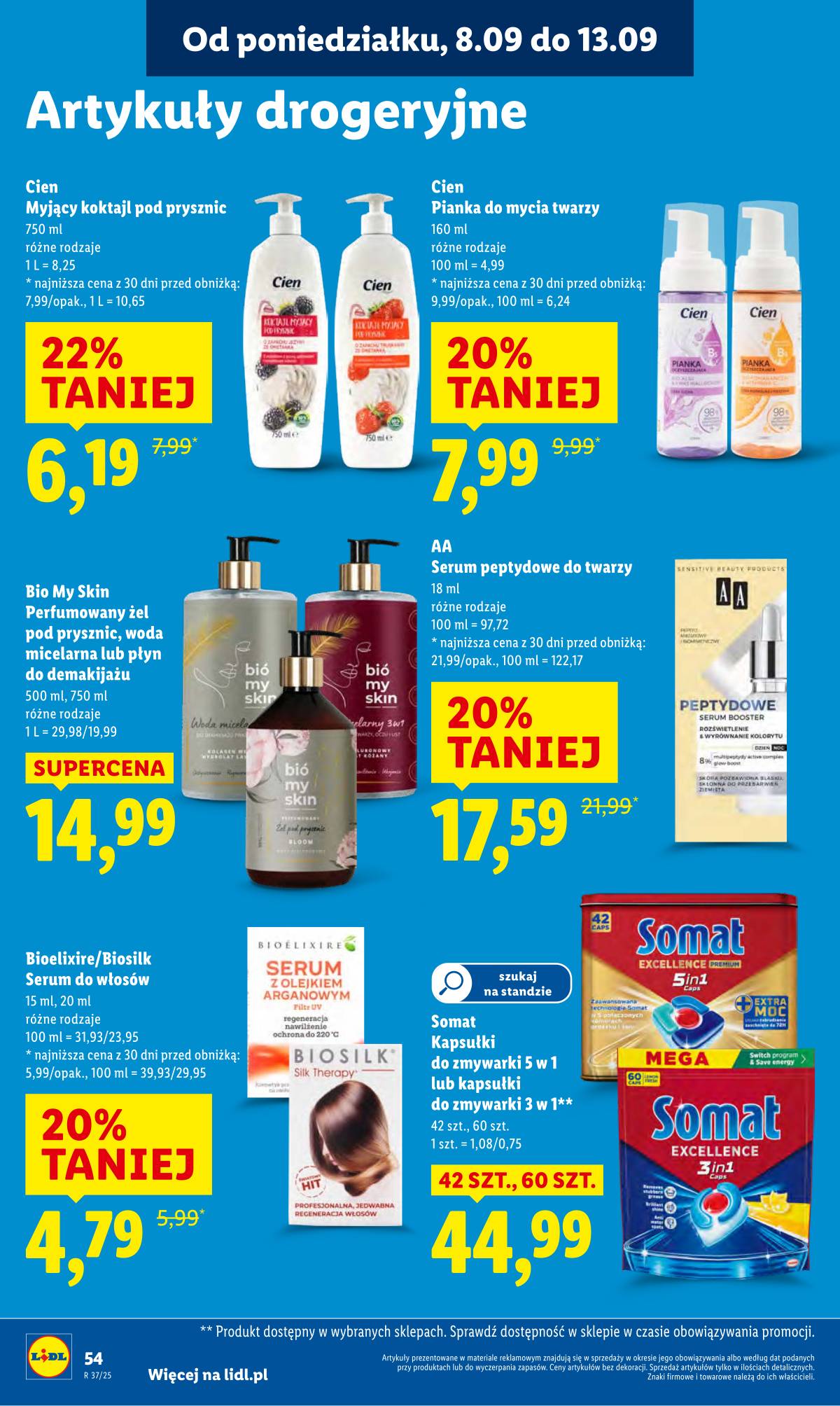 Lidl Lenkija - OFERTA WAŻNA OD 8.09 DO 10.09 60 puslapis