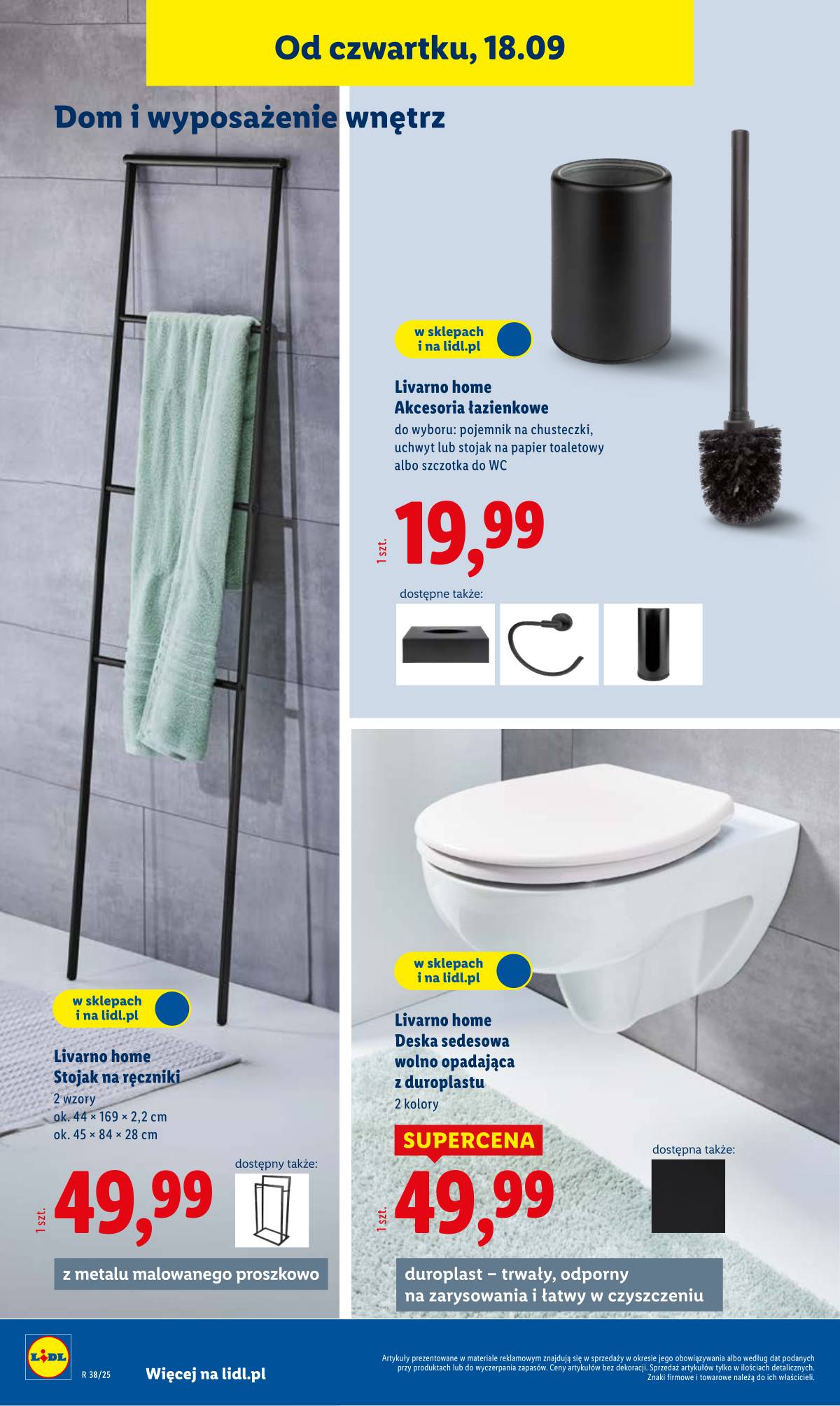 Lidl Lenkija - OFERTA WAŻNA OD 15.09 36 puslapis