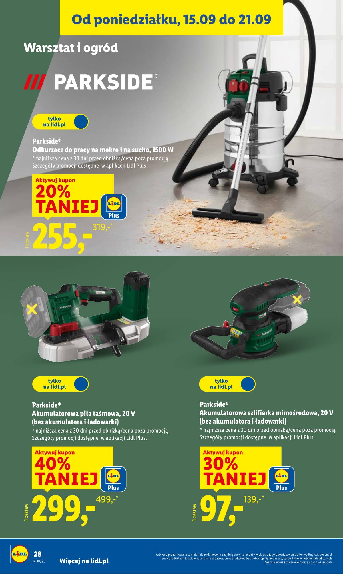 Lidl Lenkija - OFERTA WAŻNA OD 15.09 38 puslapis