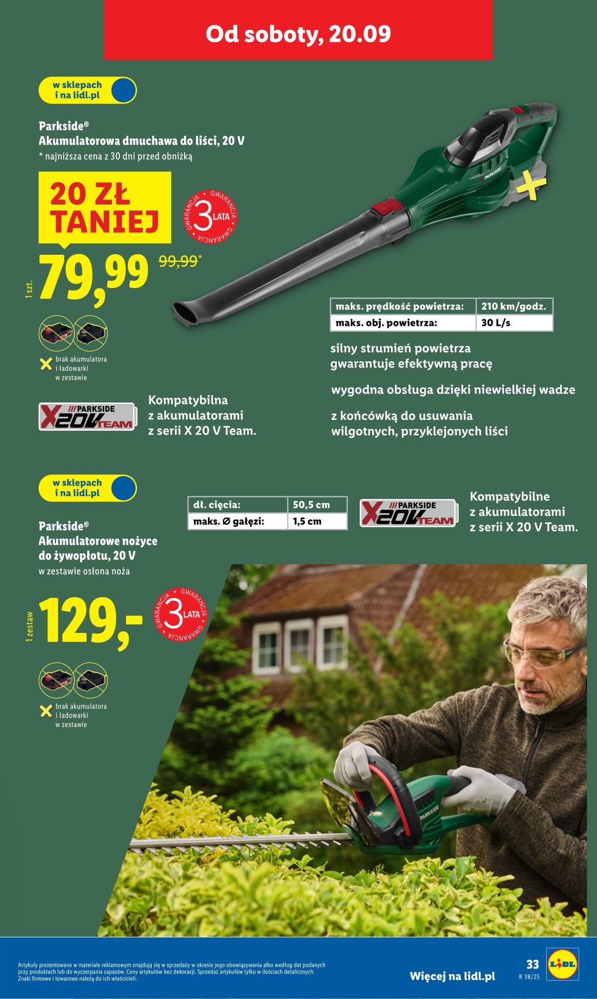 Lidl Lenkija - OFERTA WAŻNA OD 15.09 45 puslapis