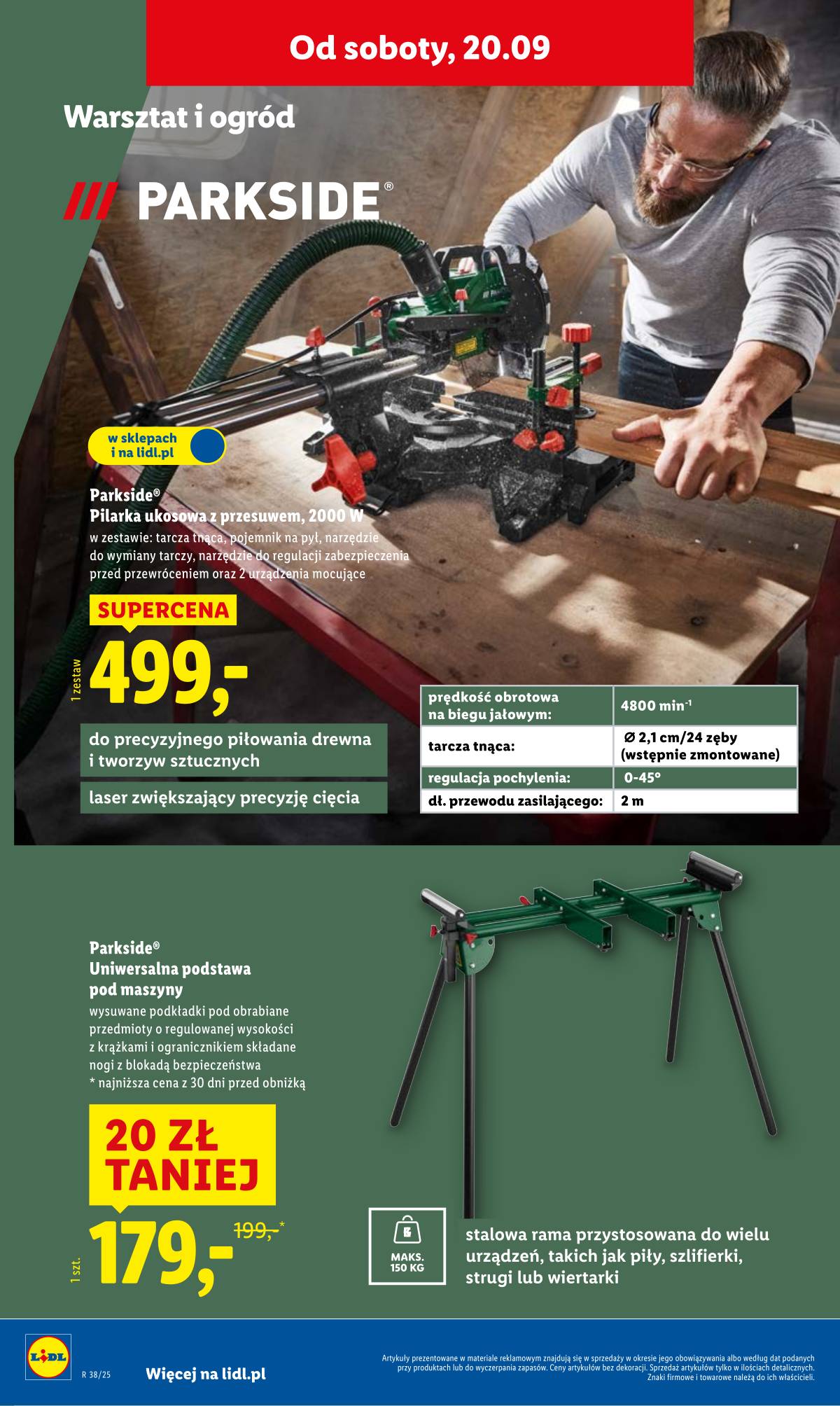 Lidl Lenkija - OFERTA WAŻNA OD 15.09 50 puslapis