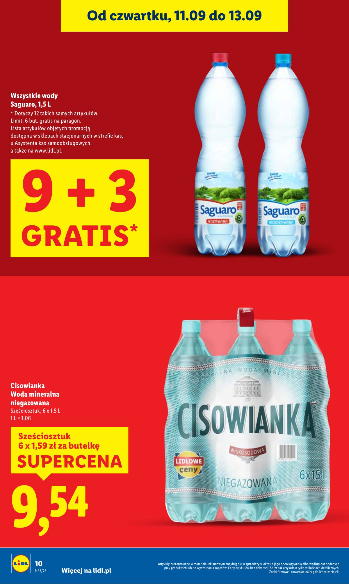 Lidl Lenkija - OFERTA WAŻNA 11.09 do 13.09 10 puslapis