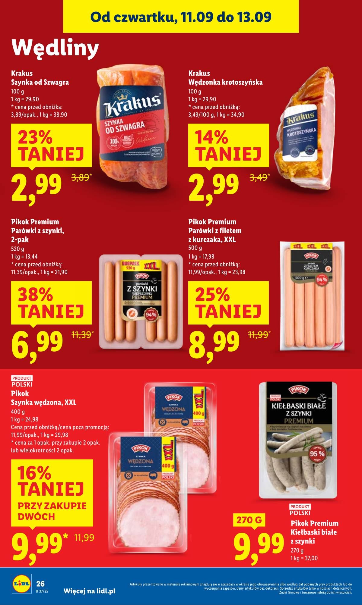 Lidl Lenkija - OFERTA WAŻNA 11.09 do 13.09 28 puslapis