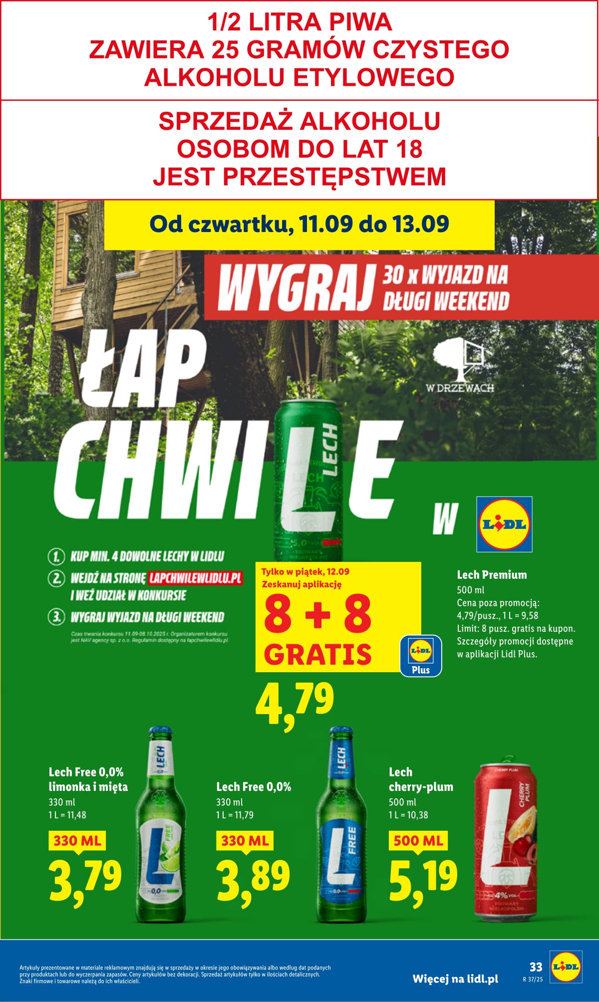 Lidl Lenkija - OFERTA WAŻNA 11.09 do 13.09 37 puslapis