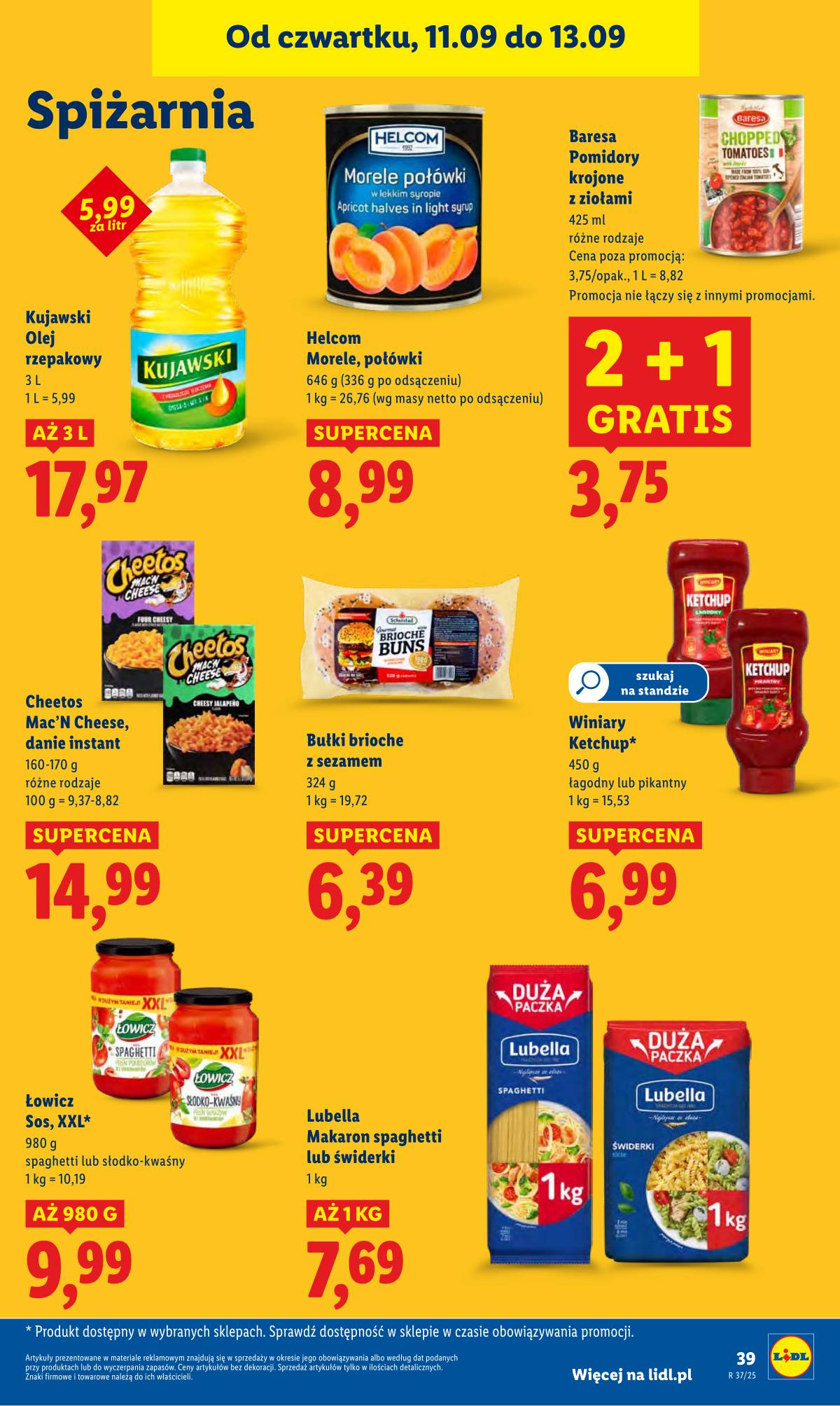 Lidl Lenkija - OFERTA WAŻNA 11.09 do 13.09 45 puslapis
