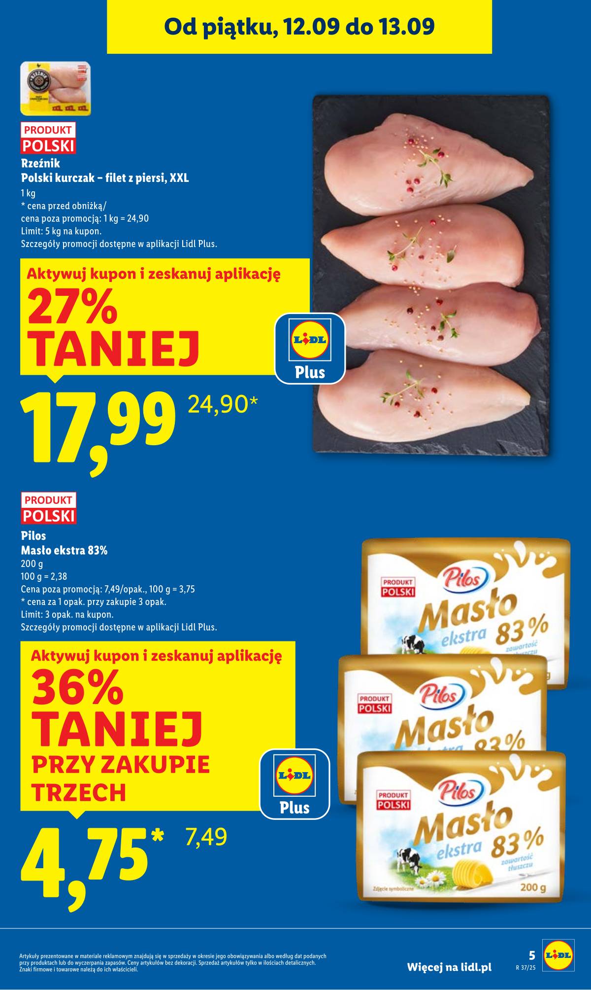 Lidl Lenkija - OFERTA WAŻNA 11.09 do 13.09 5 puslapis