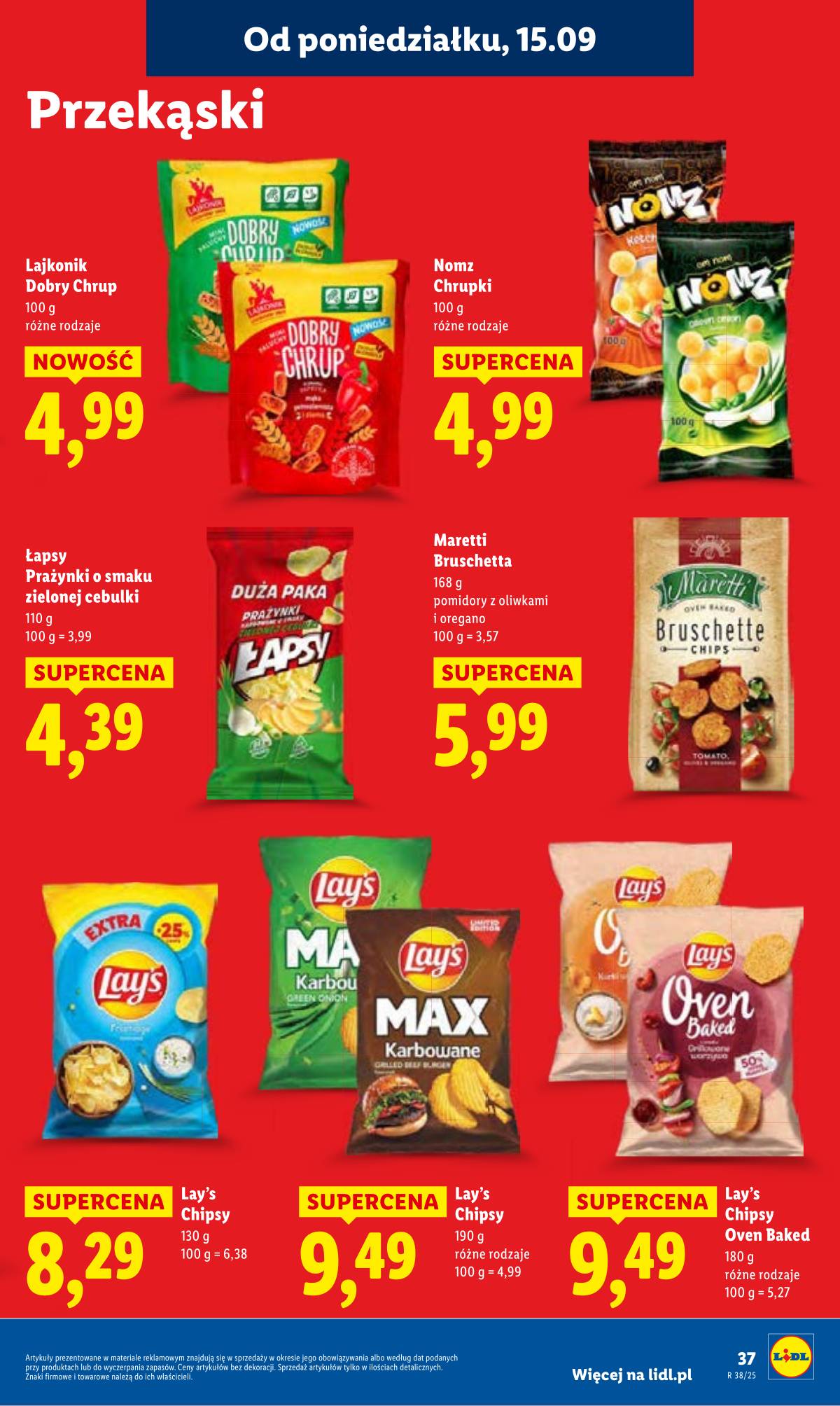 Lidl Lenkija - OFERTA WAŻNA OD 15.09 DO 17.09 43 puslapis