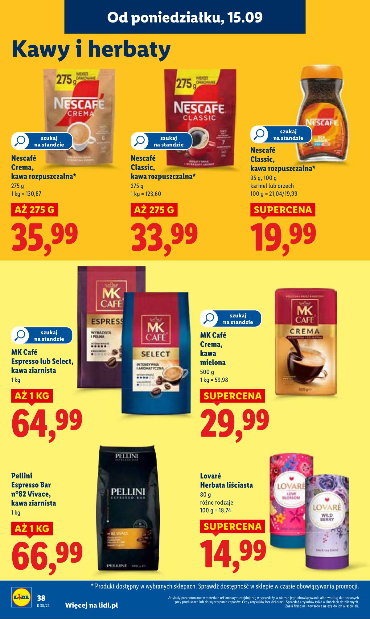 Lidl Lenkija - OFERTA WAŻNA OD 15.09 DO 17.09 44 puslapis