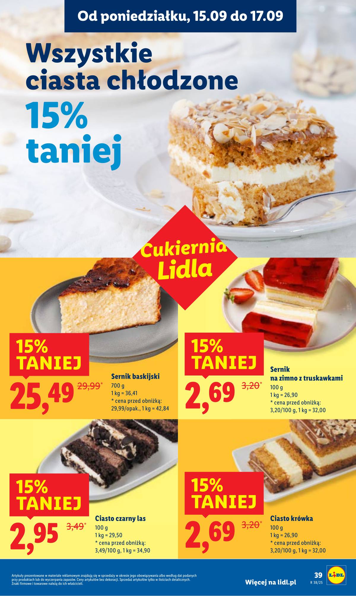 Lidl Lenkija - OFERTA WAŻNA OD 15.09 DO 17.09 45 puslapis
