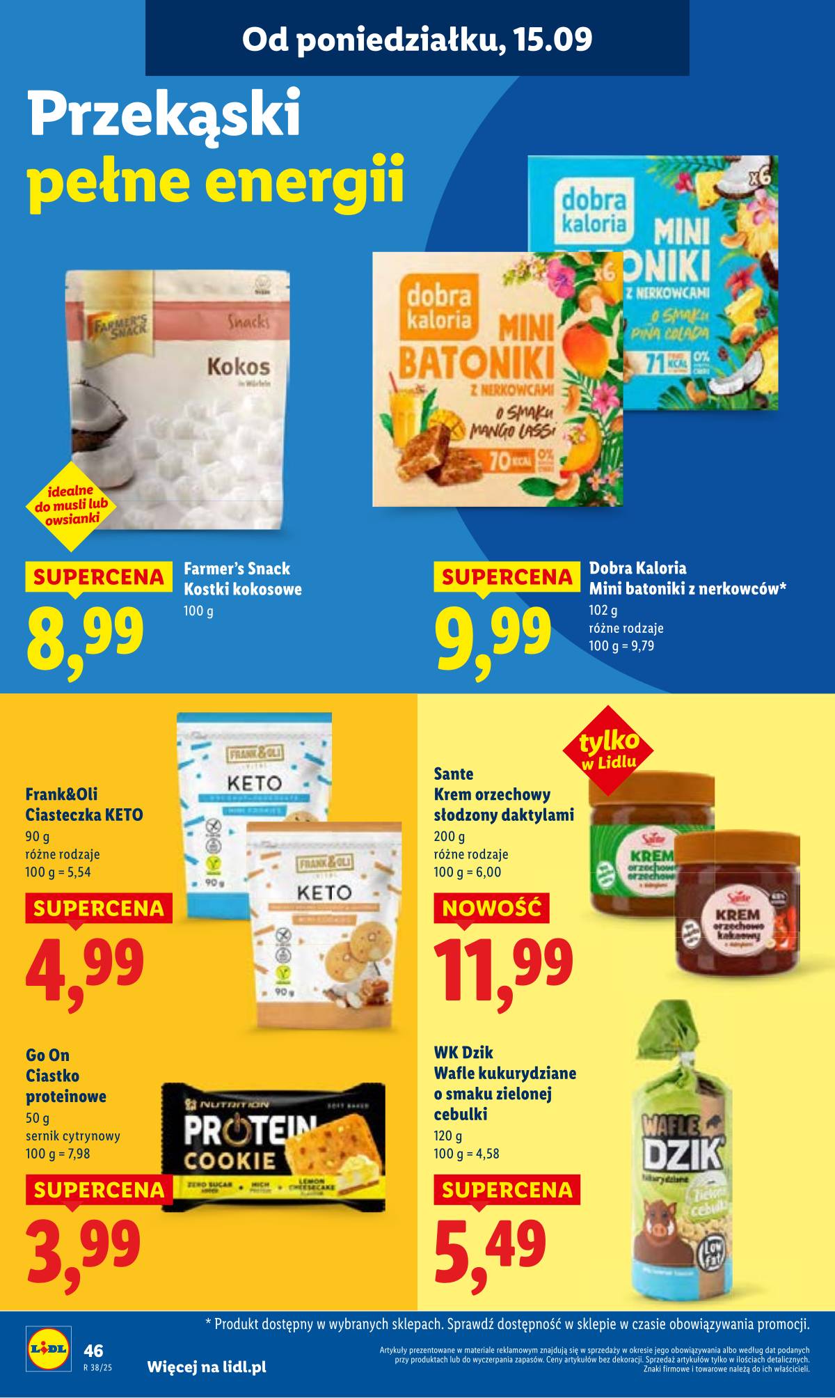 Lidl Lenkija - OFERTA WAŻNA OD 15.09 DO 17.09 52 puslapis