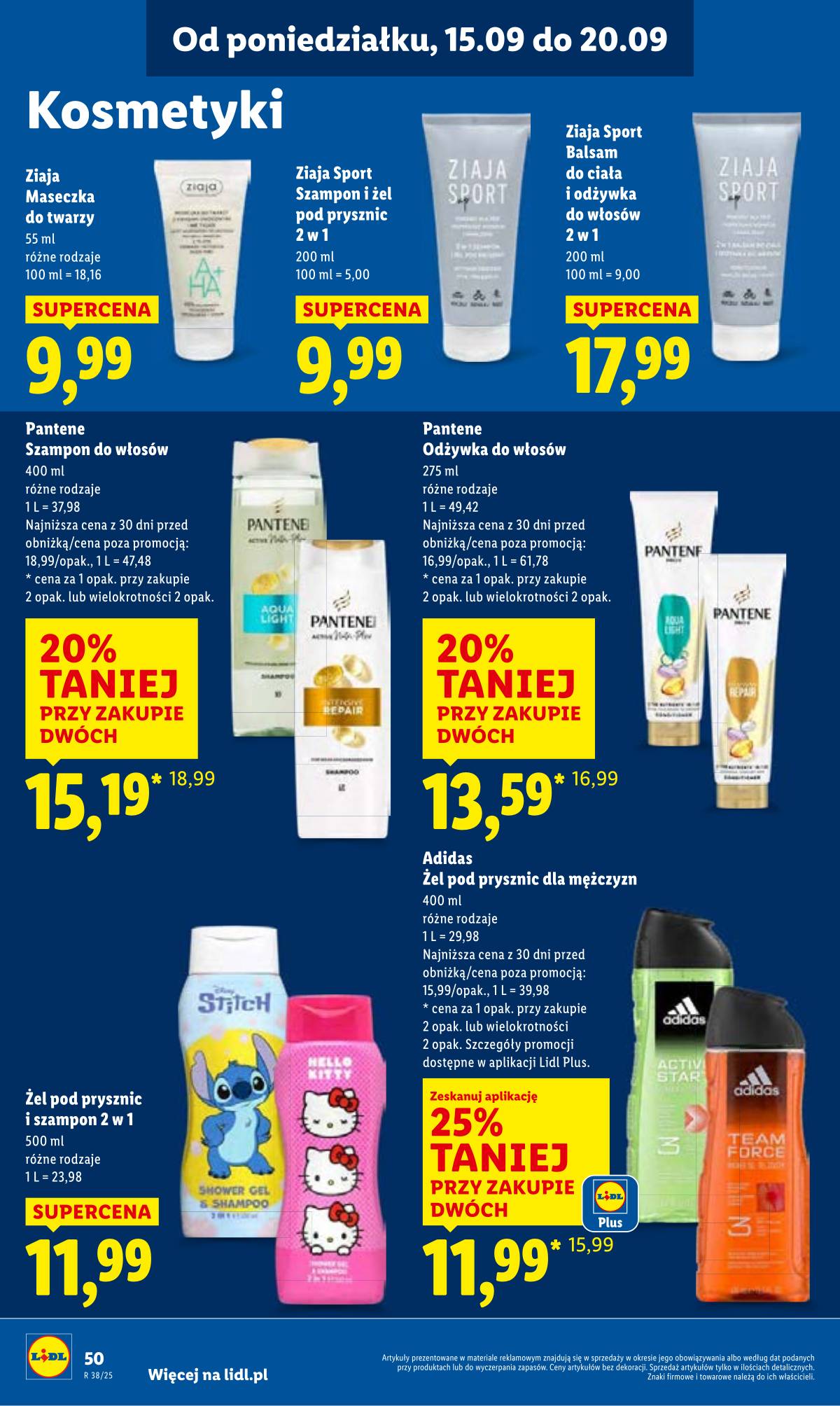 Lidl Lenkija - OFERTA WAŻNA OD 15.09 DO 17.09 56 puslapis