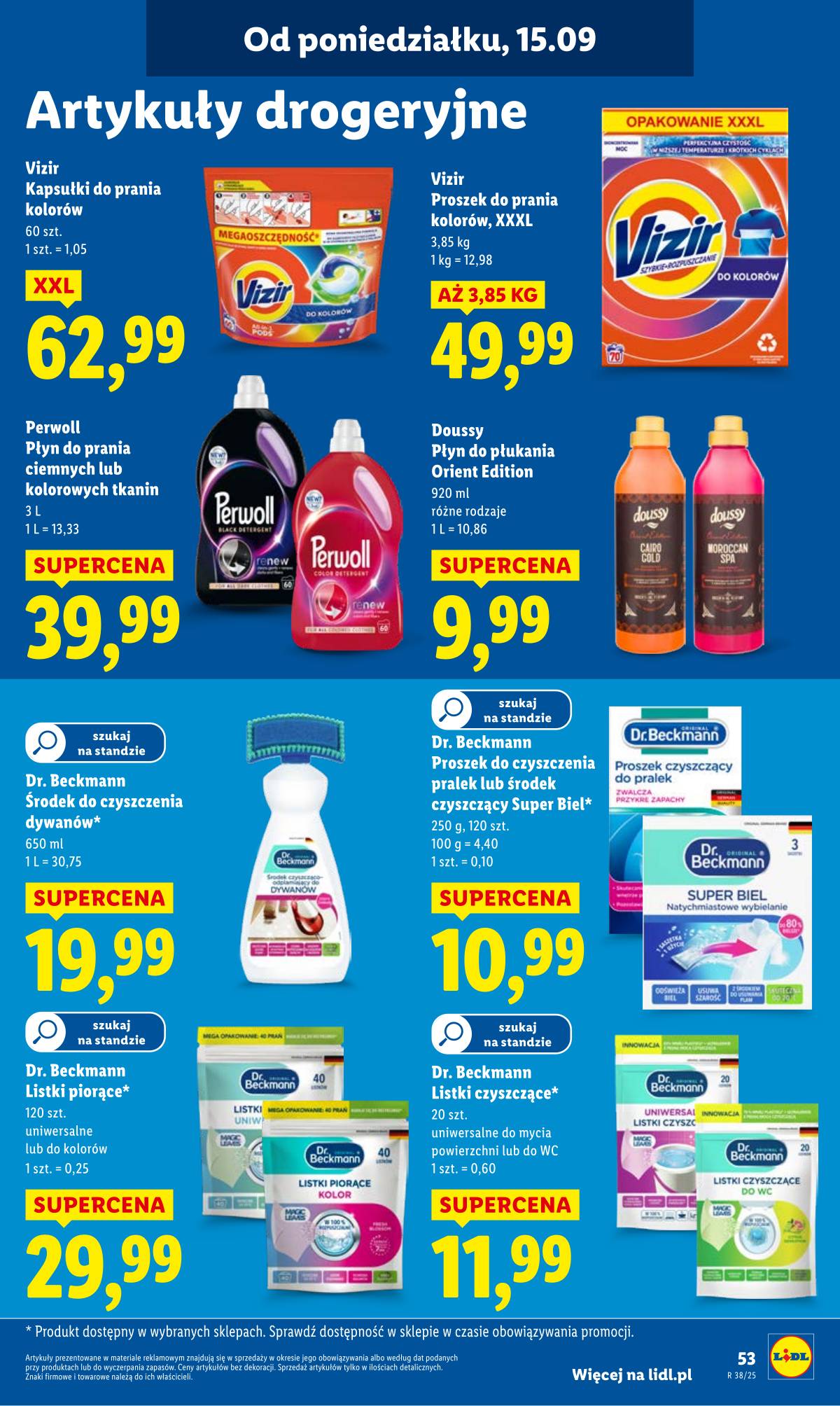 Lidl Lenkija - OFERTA WAŻNA OD 15.09 DO 17.09 59 puslapis
