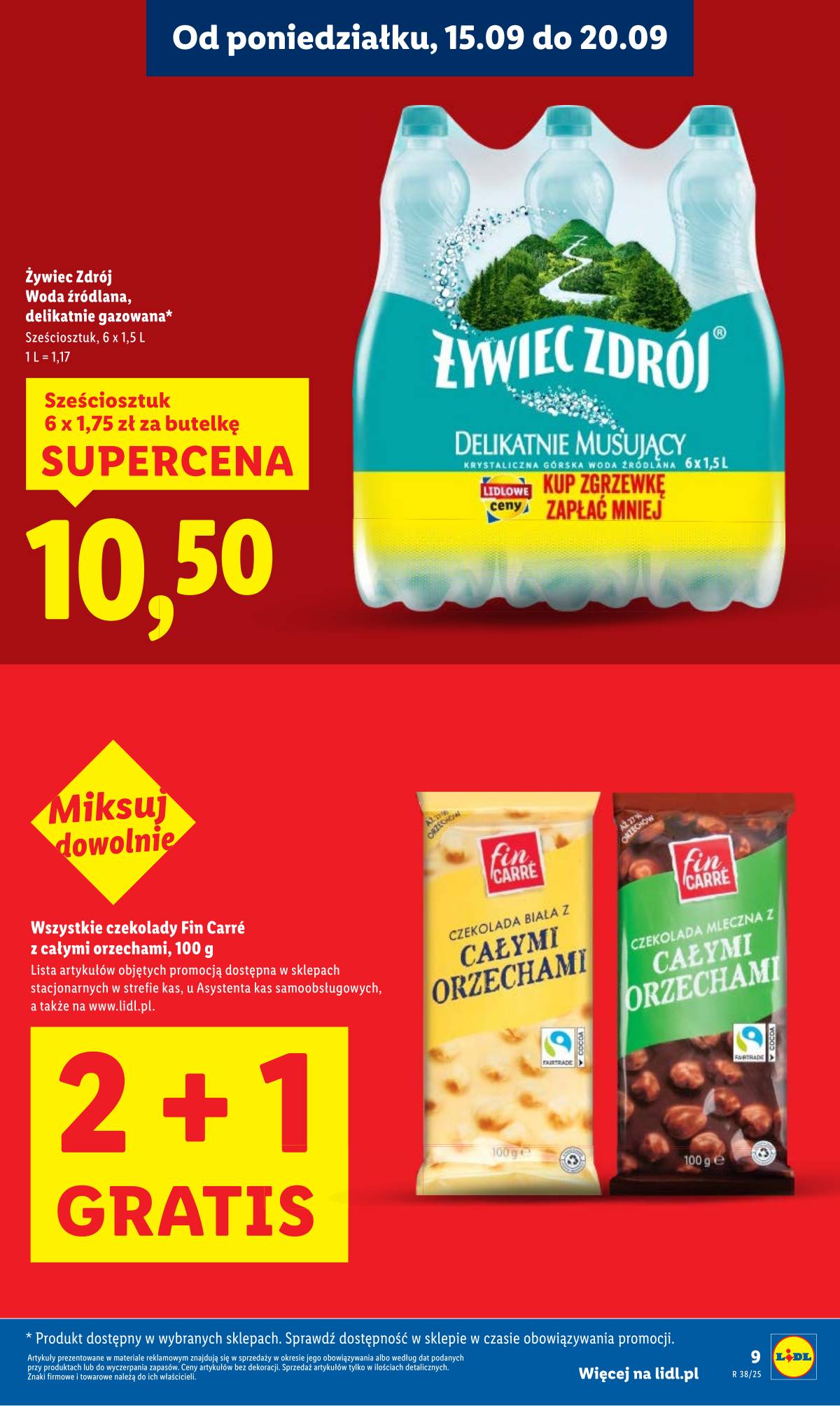 Lidl Lenkija - OFERTA WAŻNA OD 15.09 DO 17.09 9 puslapis