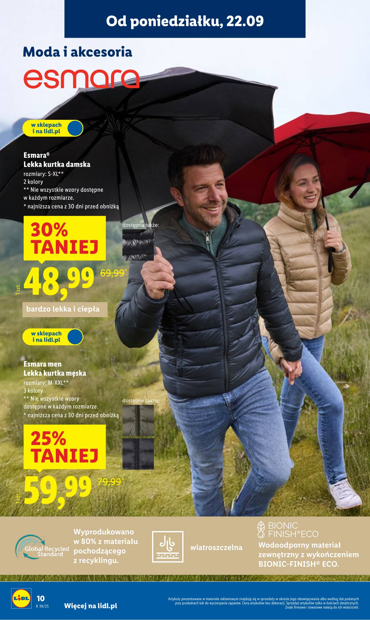 Lidl Lenkija - OFERTA WAŻNA OD 22.09 10 puslapis