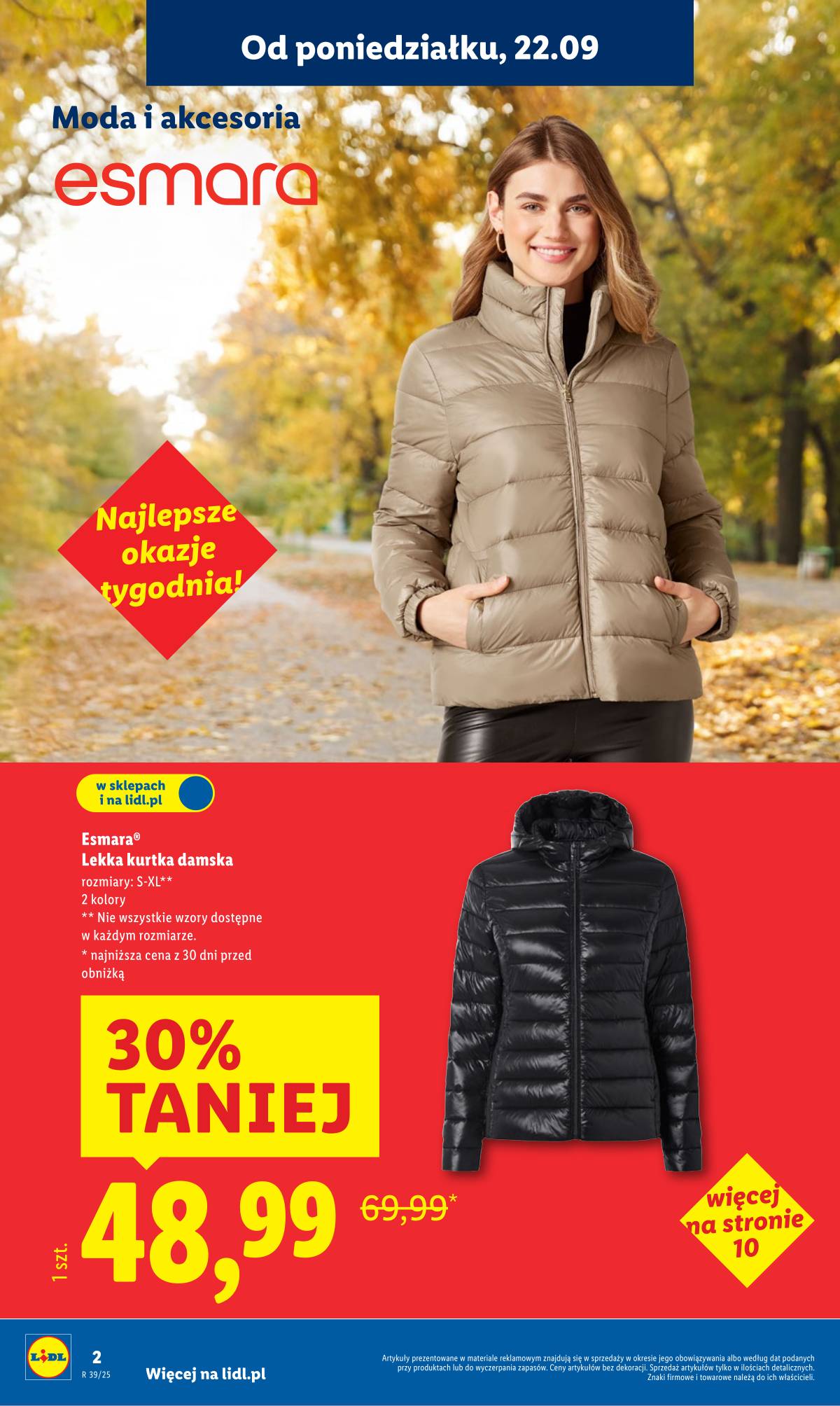 Lidl Lenkija - OFERTA WAŻNA OD 22.09 2 puslapis