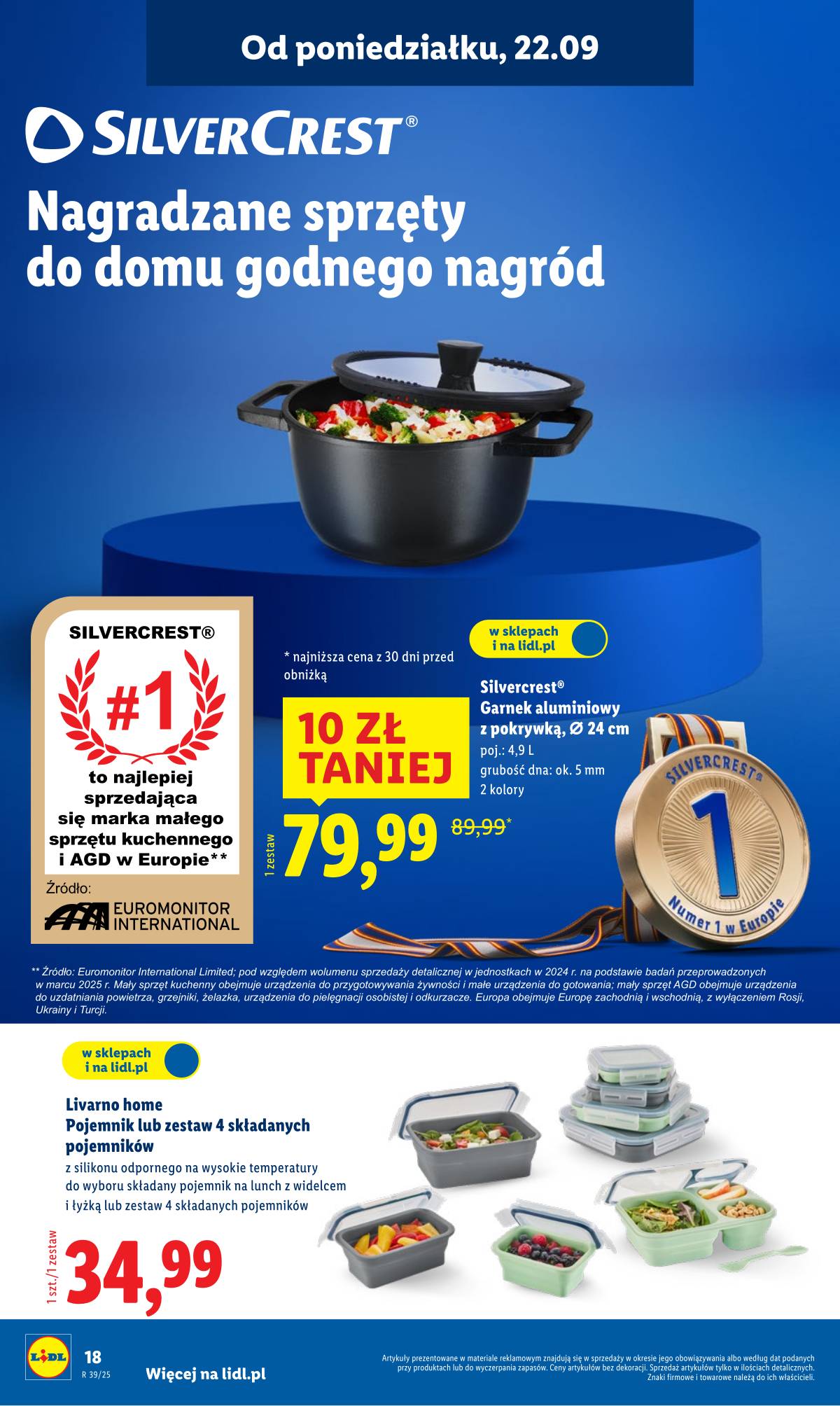 Lidl Lenkija - OFERTA WAŻNA OD 22.09 24 puslapis
