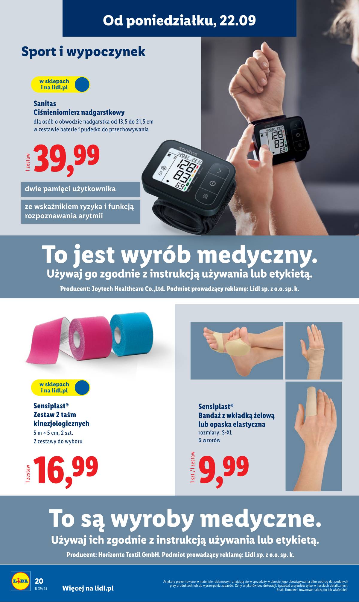 Lidl Lenkija - OFERTA WAŻNA OD 22.09 26 puslapis