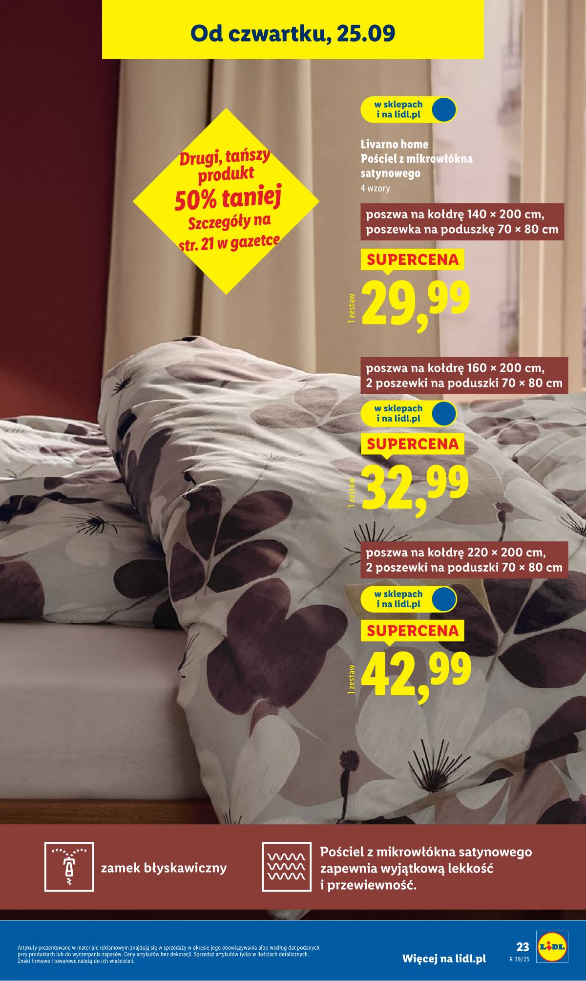 Lidl Lenkija - OFERTA WAŻNA OD 22.09 29 puslapis