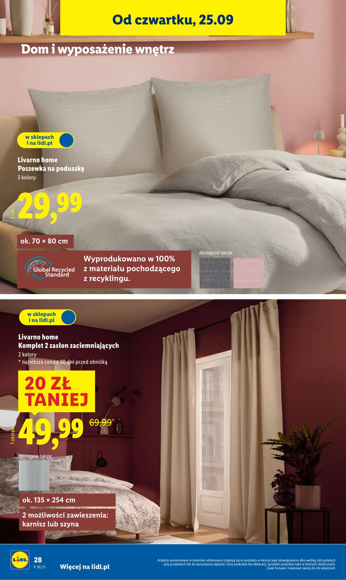 Lidl Lenkija - OFERTA WAŻNA OD 22.09 34 puslapis