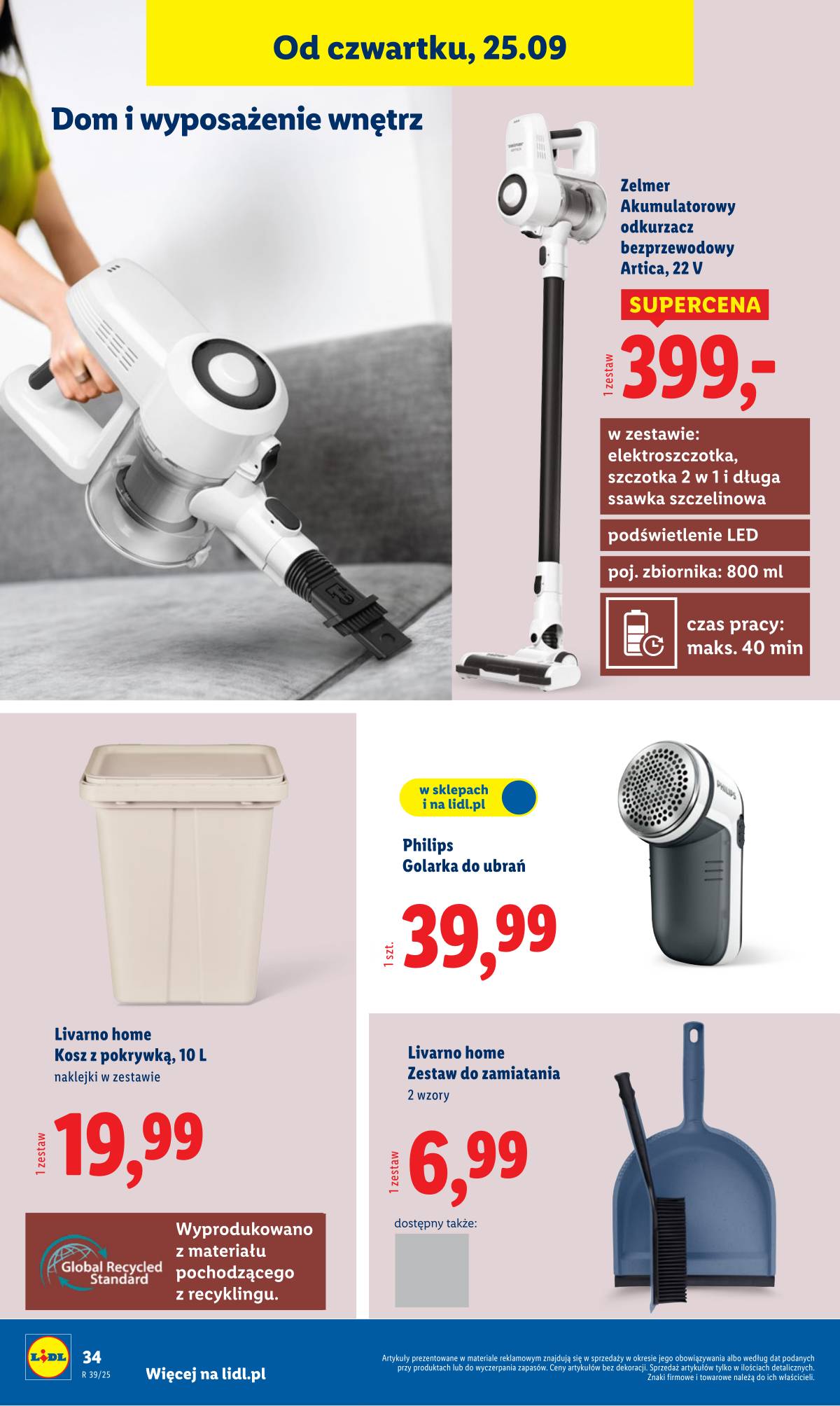 Lidl Lenkija - OFERTA WAŻNA OD 22.09 40 puslapis