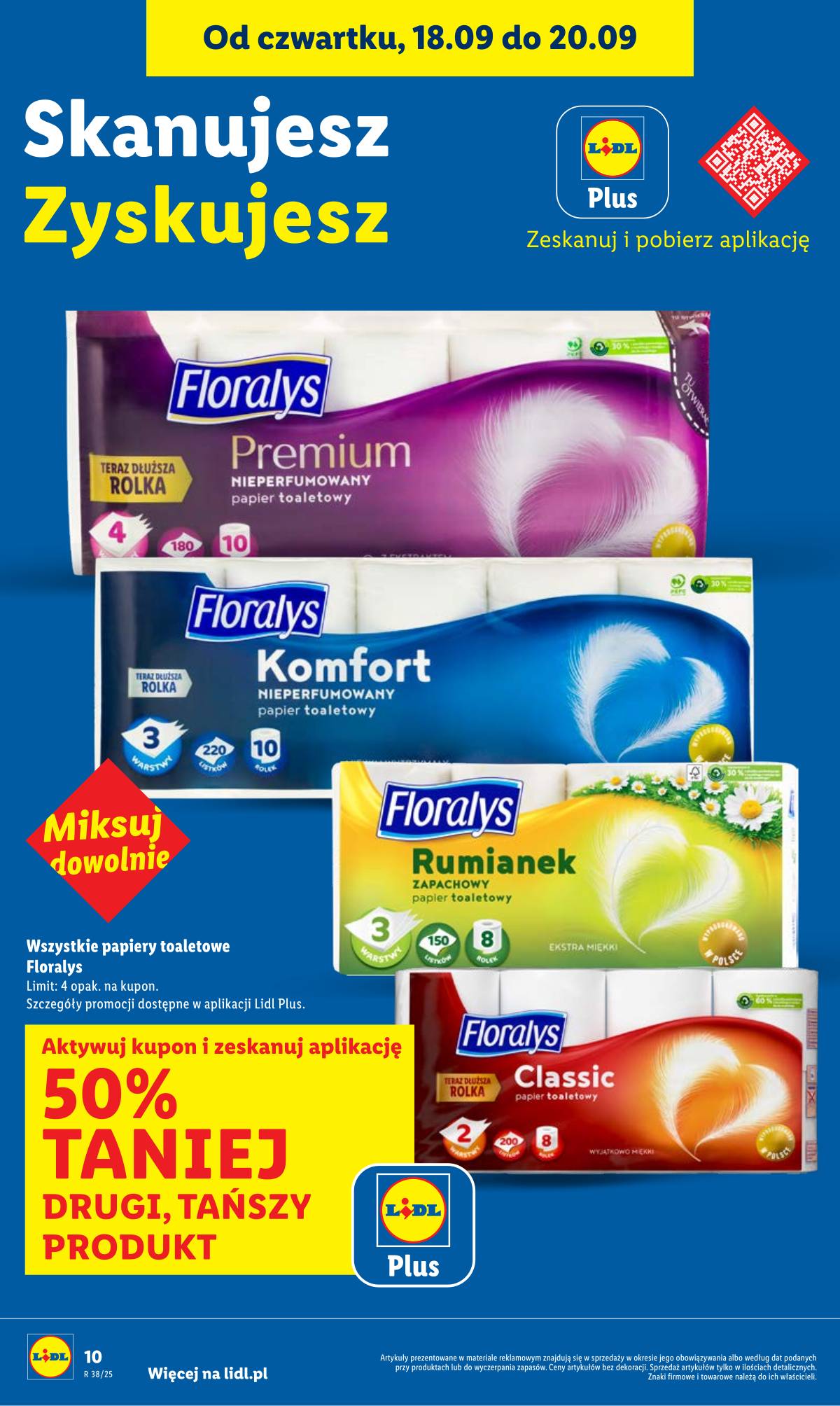 Lidl Lenkija - OFERTA WAŻNA 18.09 do 20.09 10 puslapis