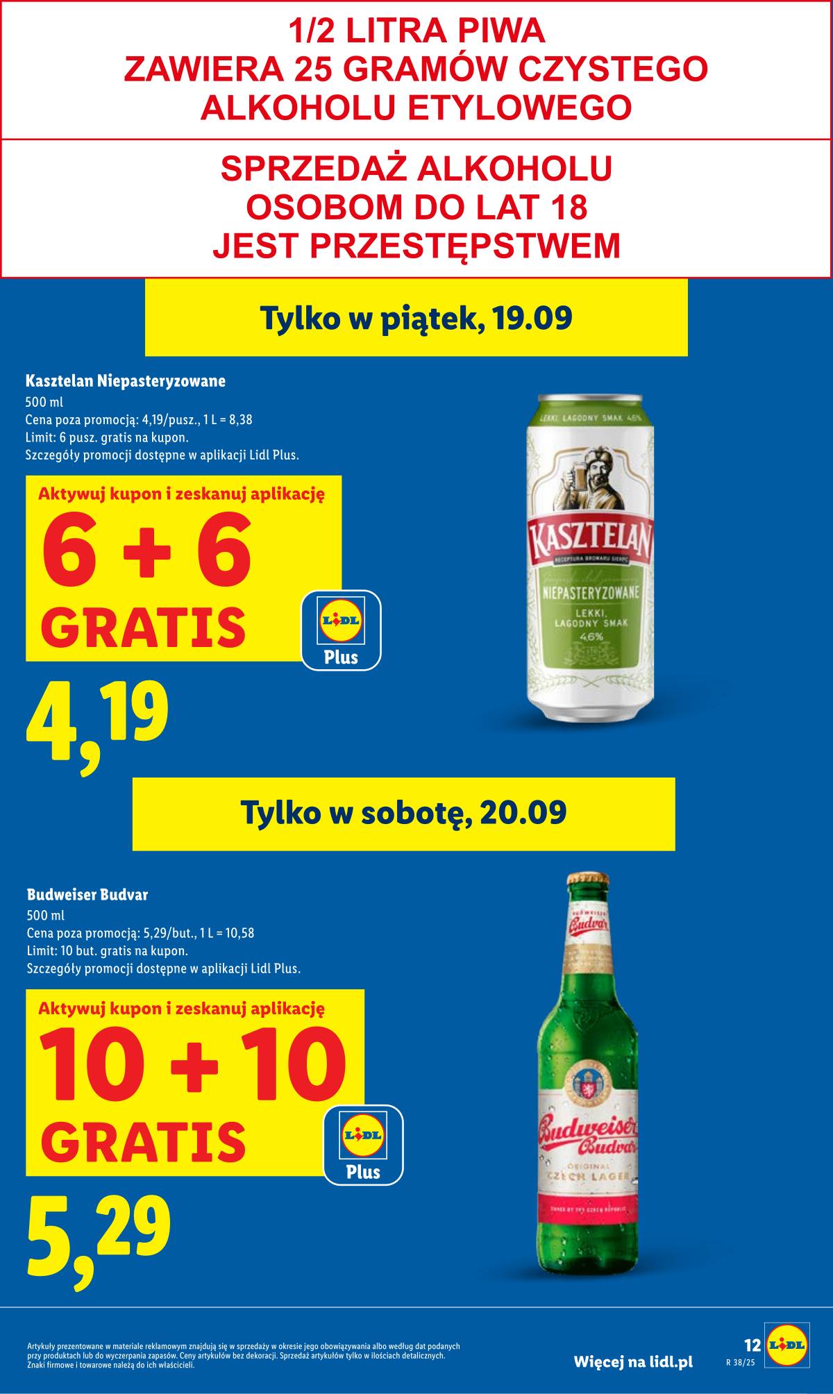 Lidl Lenkija - OFERTA WAŻNA 18.09 do 20.09 13 puslapis