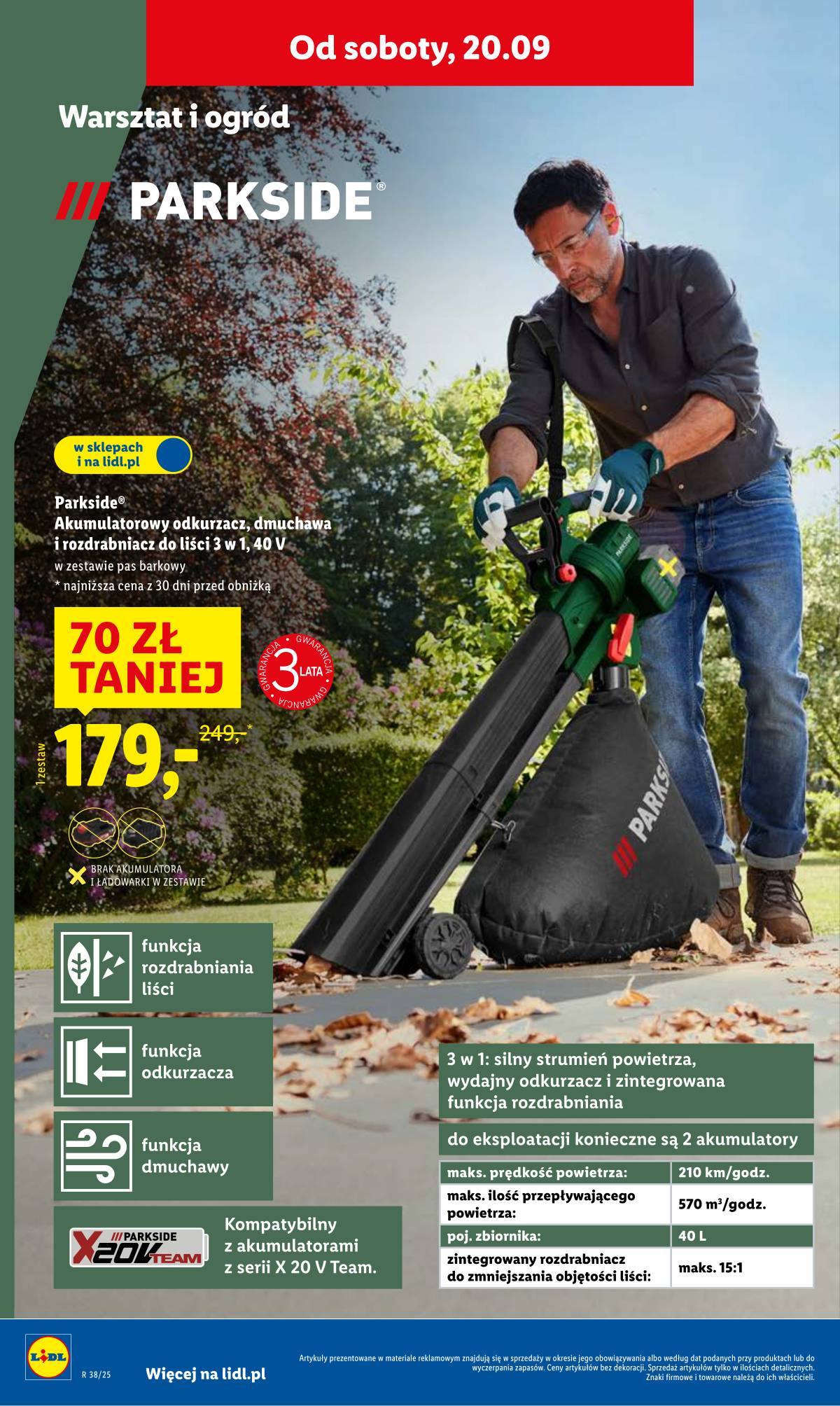 Lidl Lenkija - OFERTA WAŻNA 18.09 do 20.09 14 puslapis