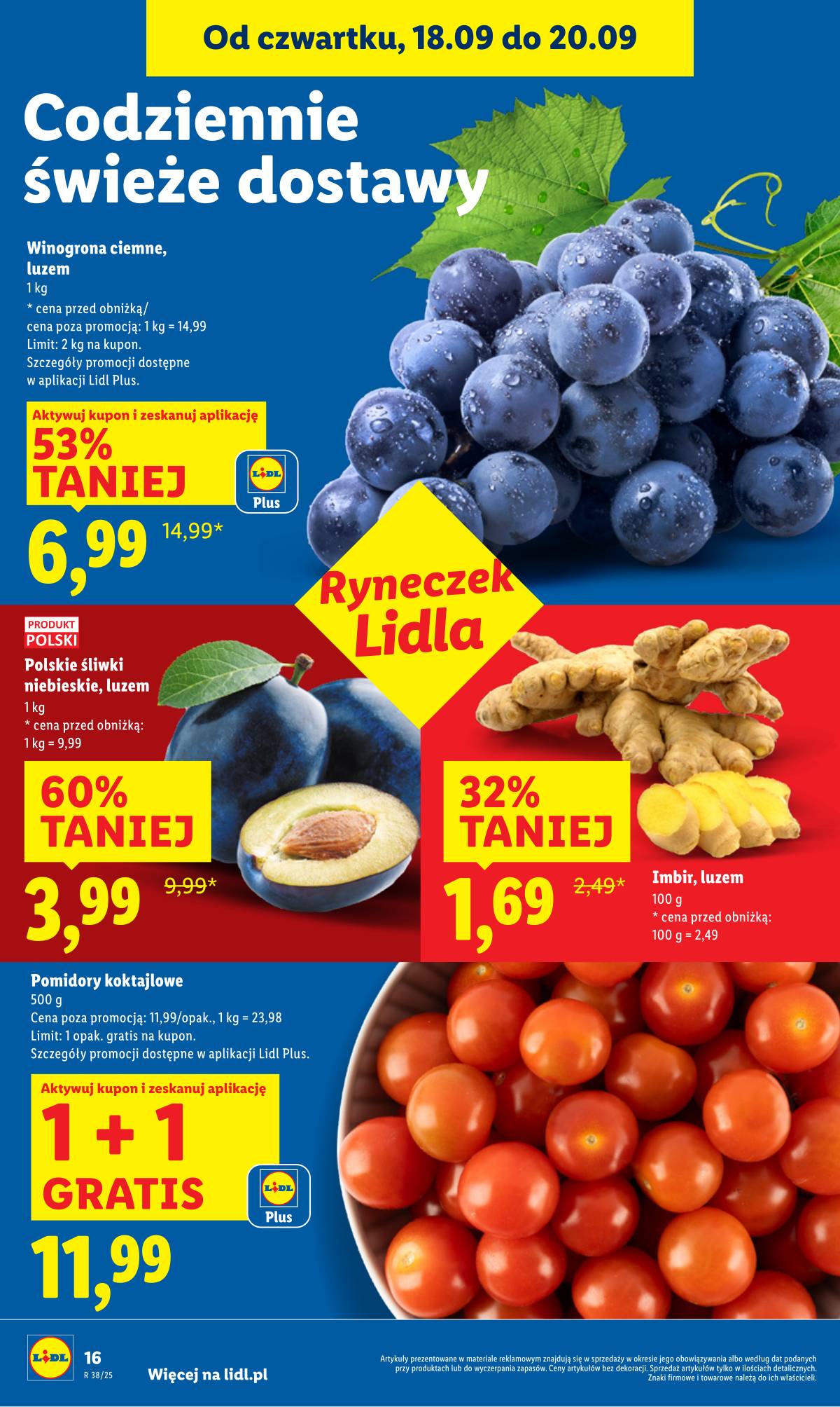 Lidl Lenkija - OFERTA WAŻNA 18.09 do 20.09 20 puslapis