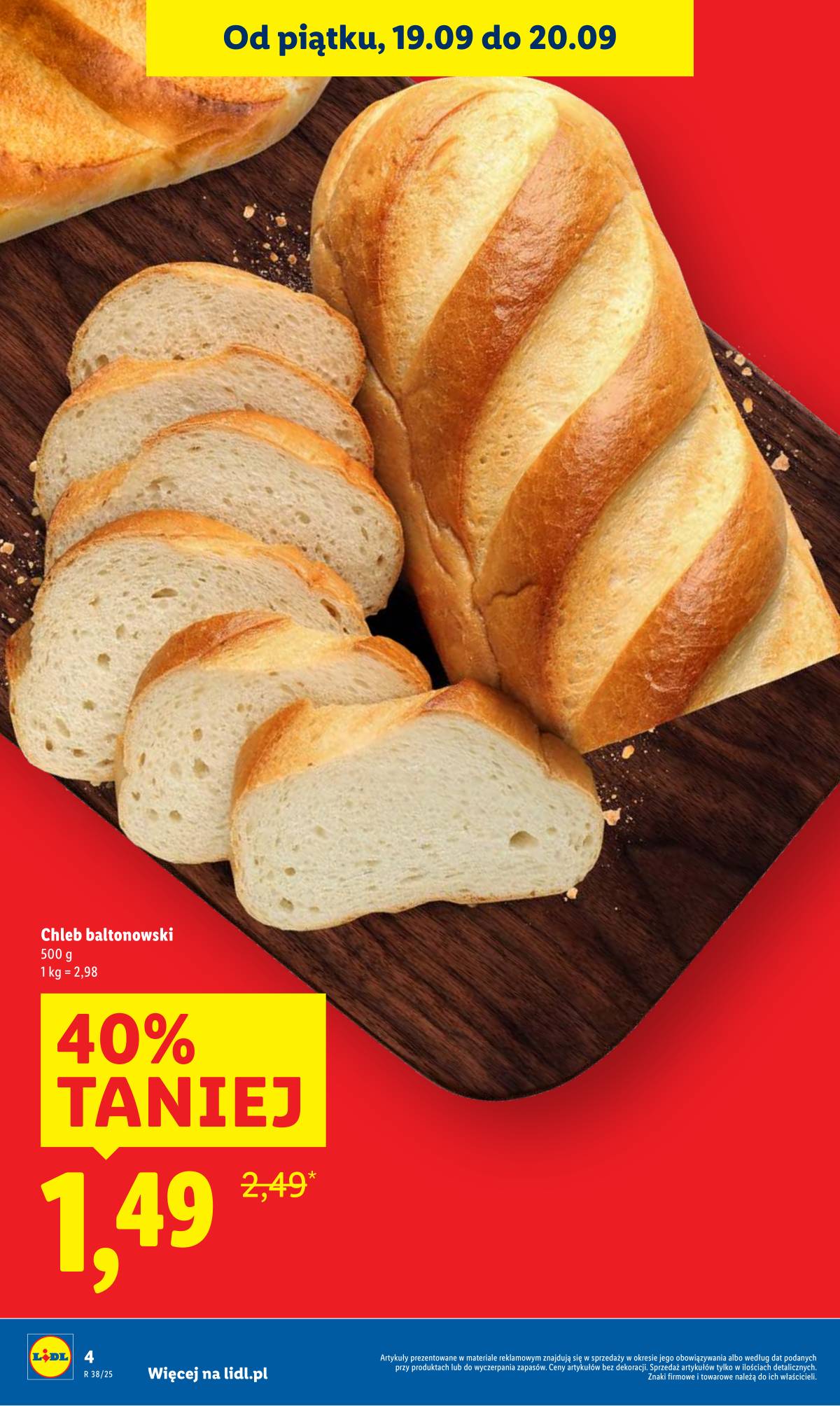 Lidl Lenkija - OFERTA WAŻNA 18.09 do 20.09 4 puslapis