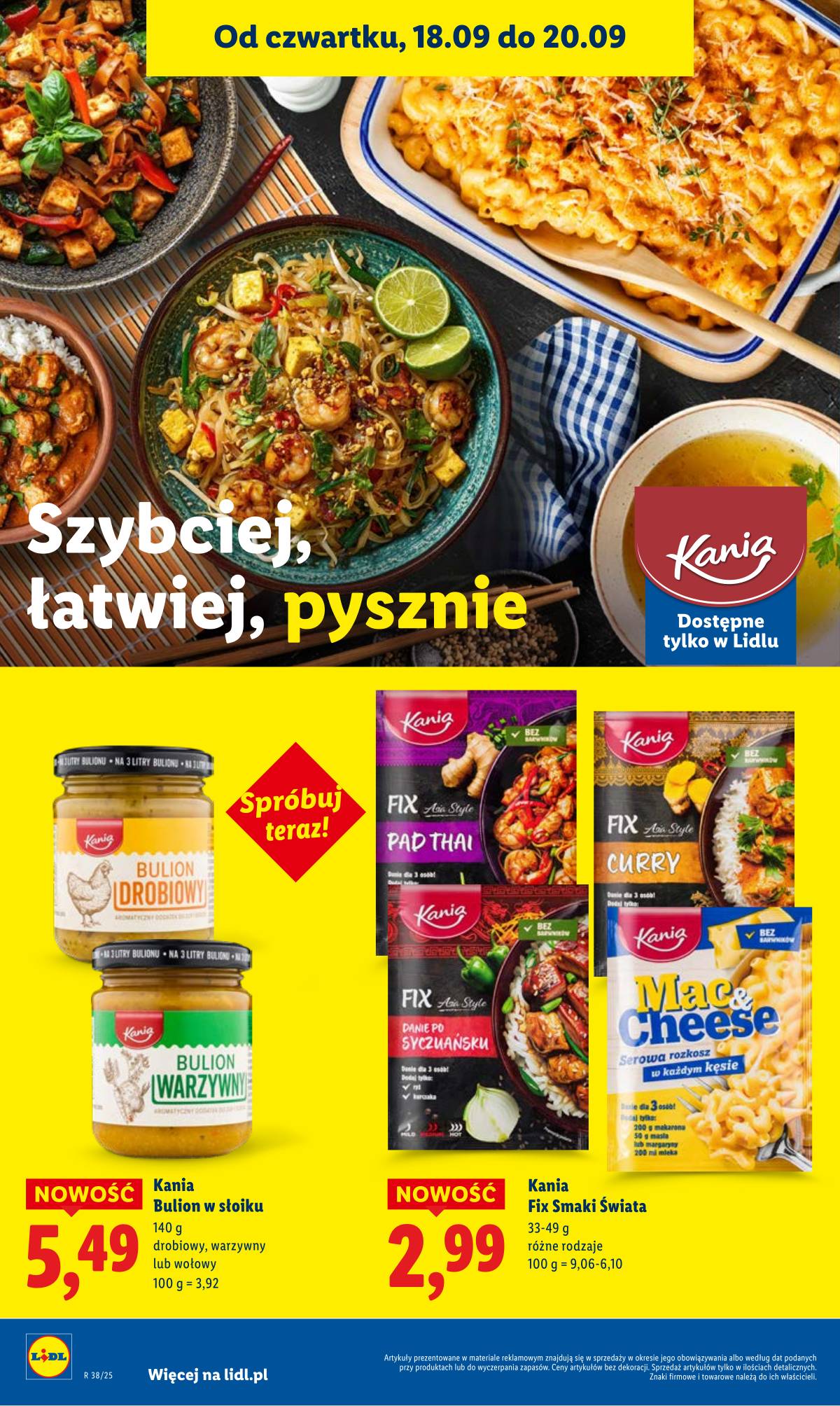 Lidl Lenkija - OFERTA WAŻNA 18.09 do 20.09 44 puslapis