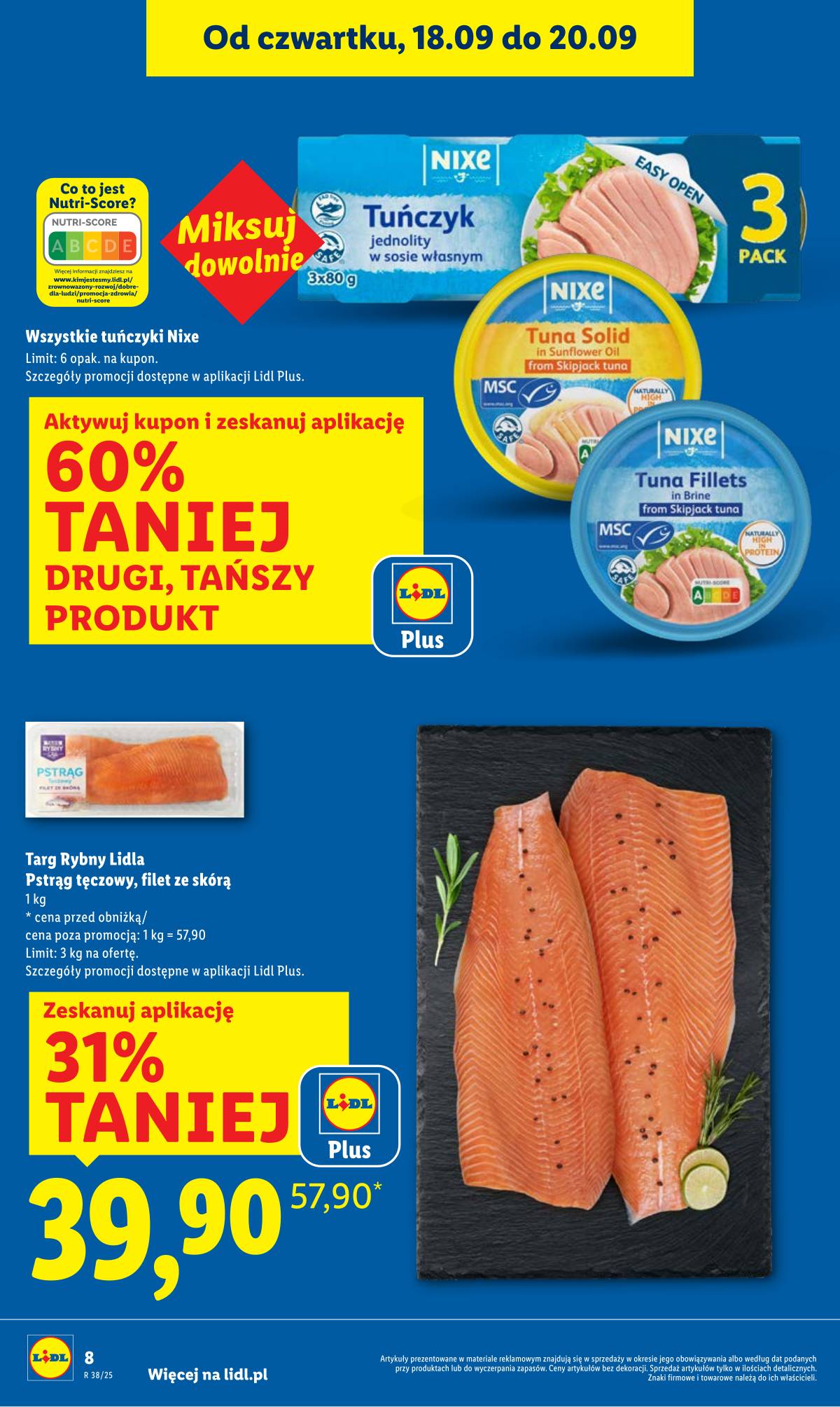 Lidl Lenkija - OFERTA WAŻNA 18.09 do 20.09 8 puslapis