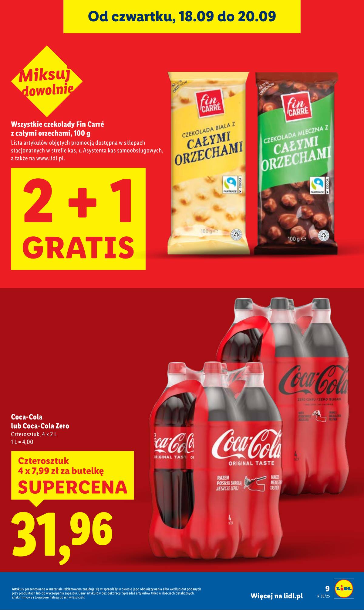 Lidl Lenkija - OFERTA WAŻNA 18.09 do 20.09 9 puslapis